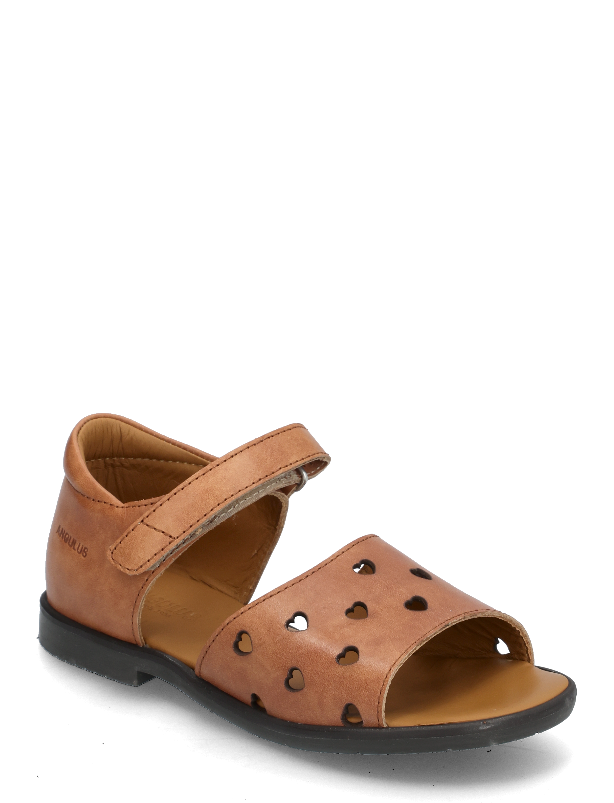 ANGULUS - Sandals - flat - open toe - op - sandaler - 1789 tan - 0