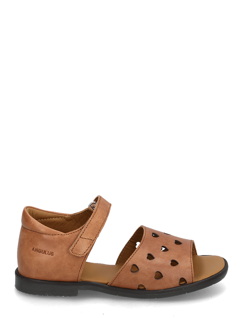 ANGULUS - Sandals - flat - open toe - op - skor - 1789 tan - 1