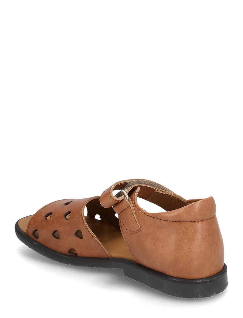 ANGULUS - Sandals - flat - open toe - op - skor - 1789 tan - 2