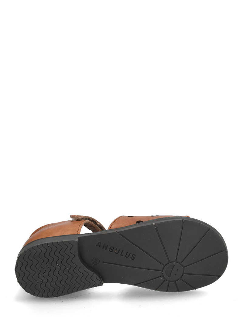 ANGULUS - Sandals - flat - open toe - op - skor - 1789 tan - 4