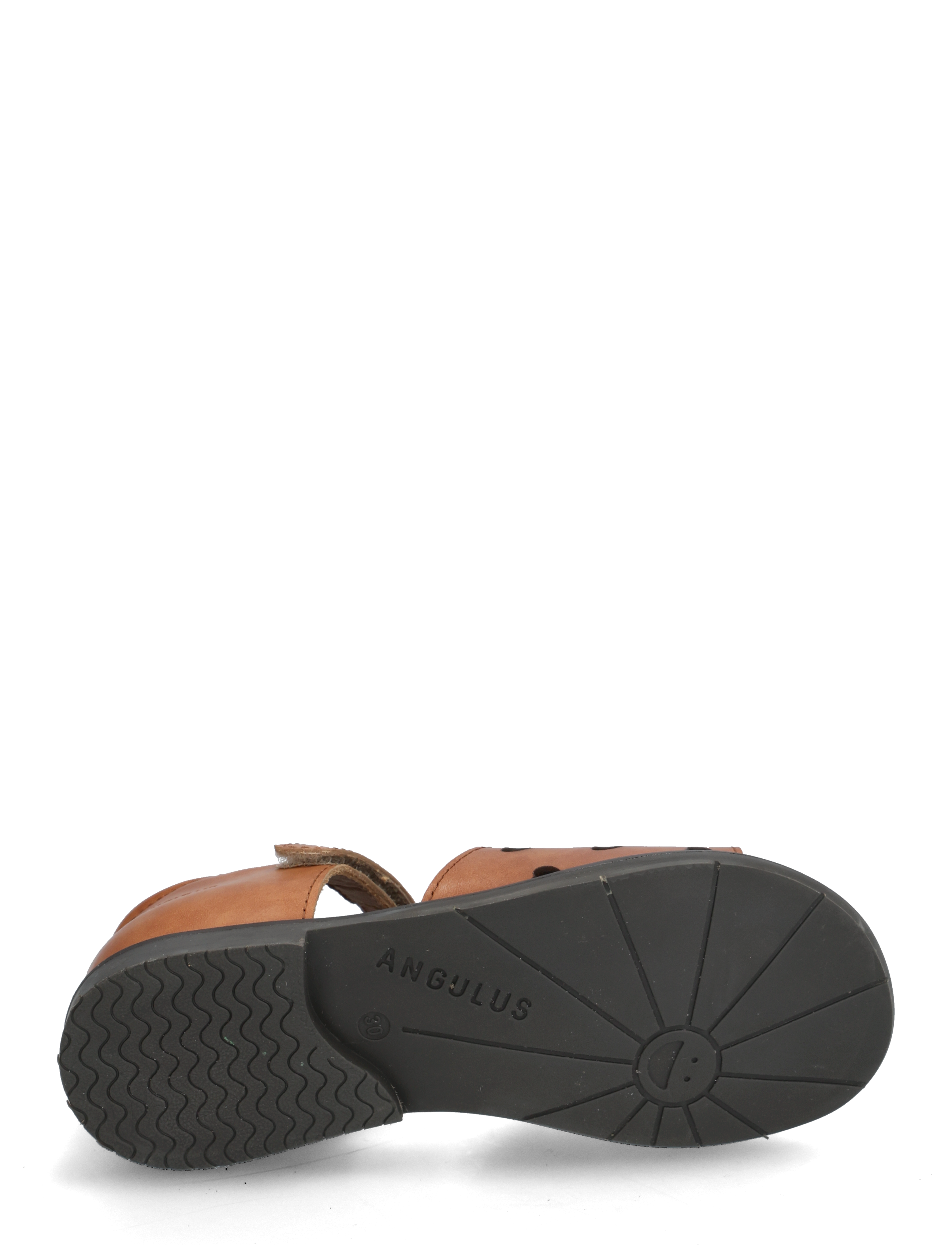 ANGULUS - Sandals - flat - open toe - op - sandaler - 1789 tan - 4