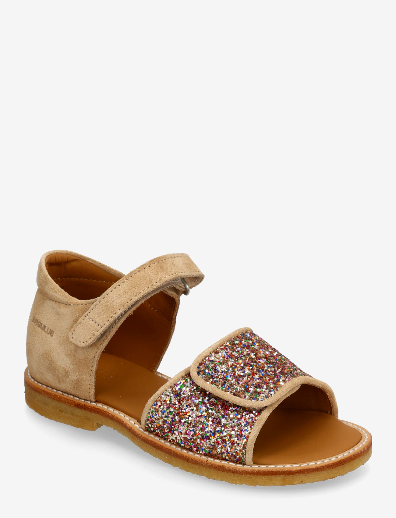 ANGULUS - Sandals - flat  - open toe - clo - geburtstagsgeschenke - 2488/1149 multi glitter/sand - 0