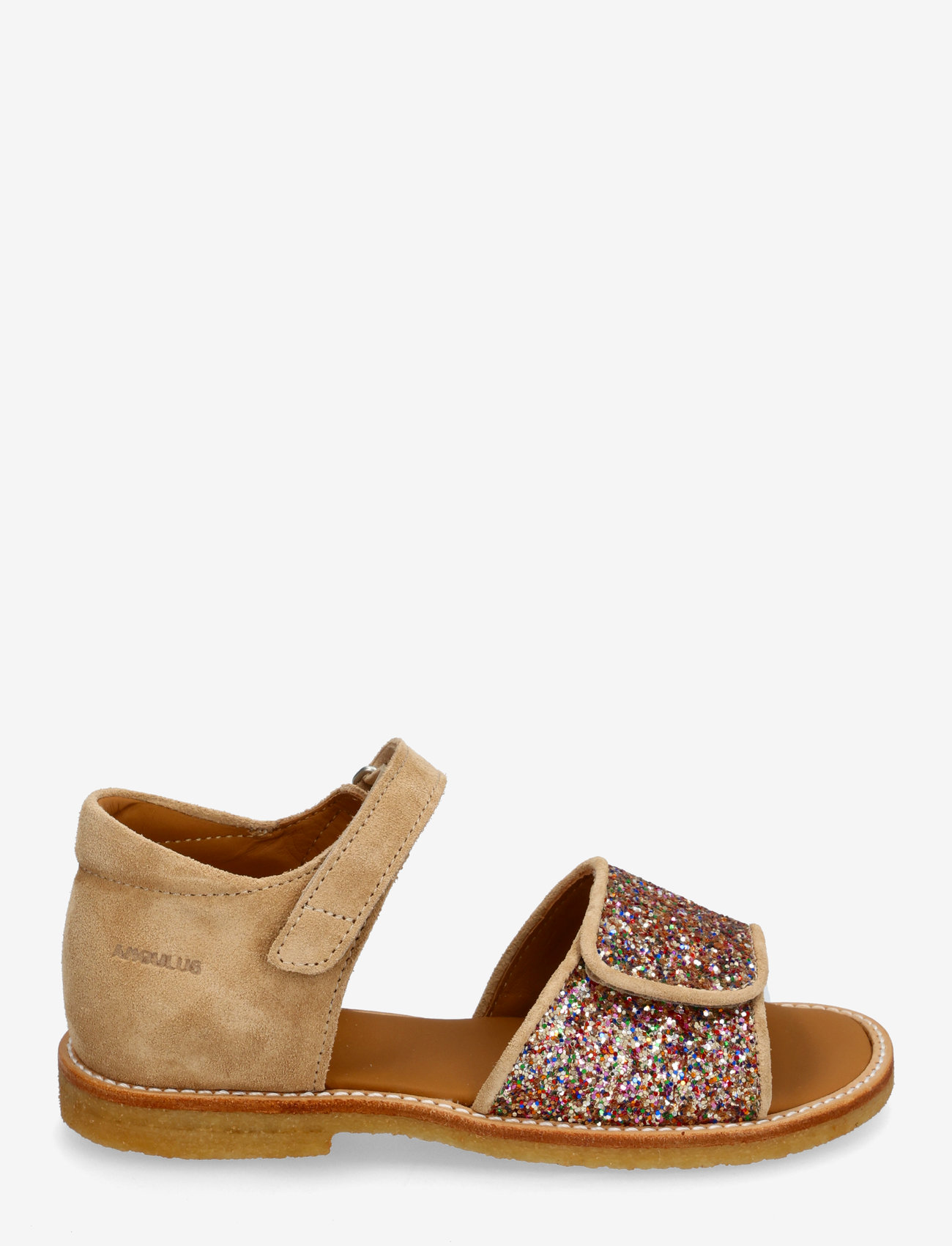 ANGULUS - Sandals - flat  - open toe - clo - geburtstagsgeschenke - 2488/1149 multi glitter/sand - 1
