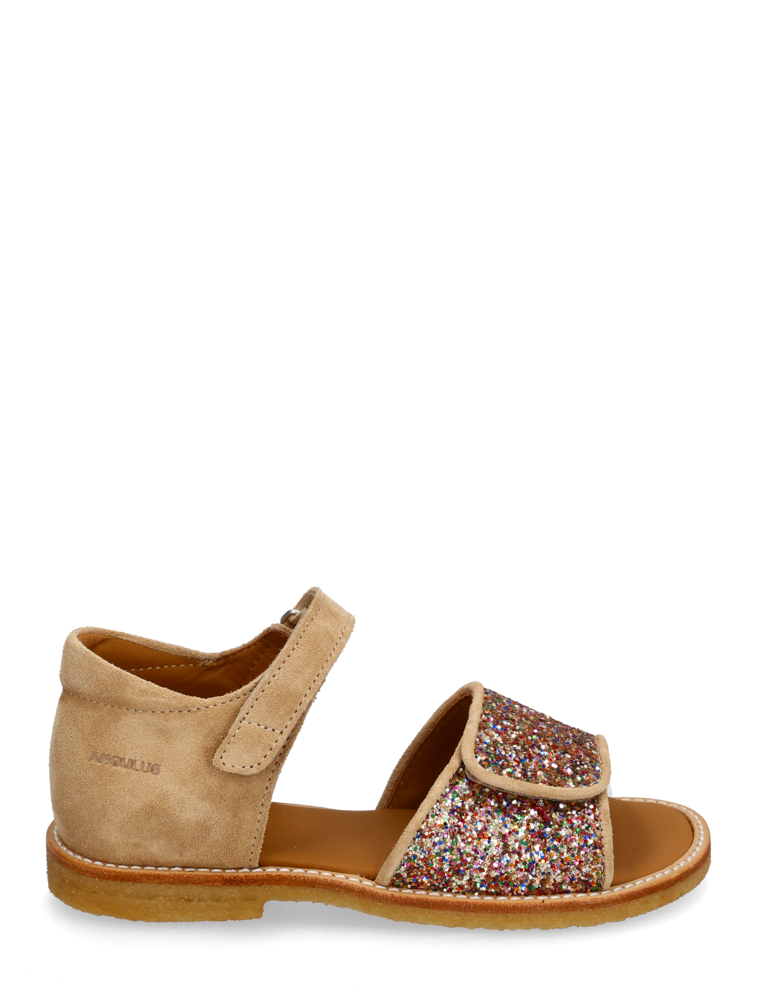 ANGULUS - Sandals - flat  - open toe - clo - 2488/1149 multi glitter/sand - 1