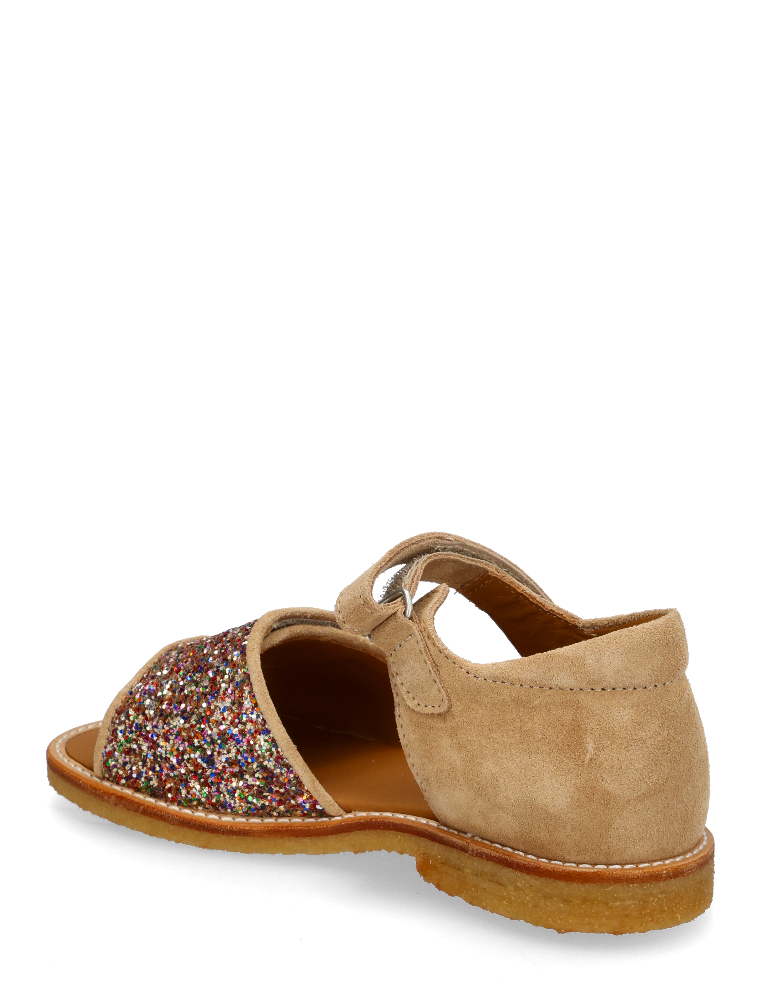 ANGULUS - Sandals - flat  - open toe - clo - 2488/1149 multi glitter/sand - 2