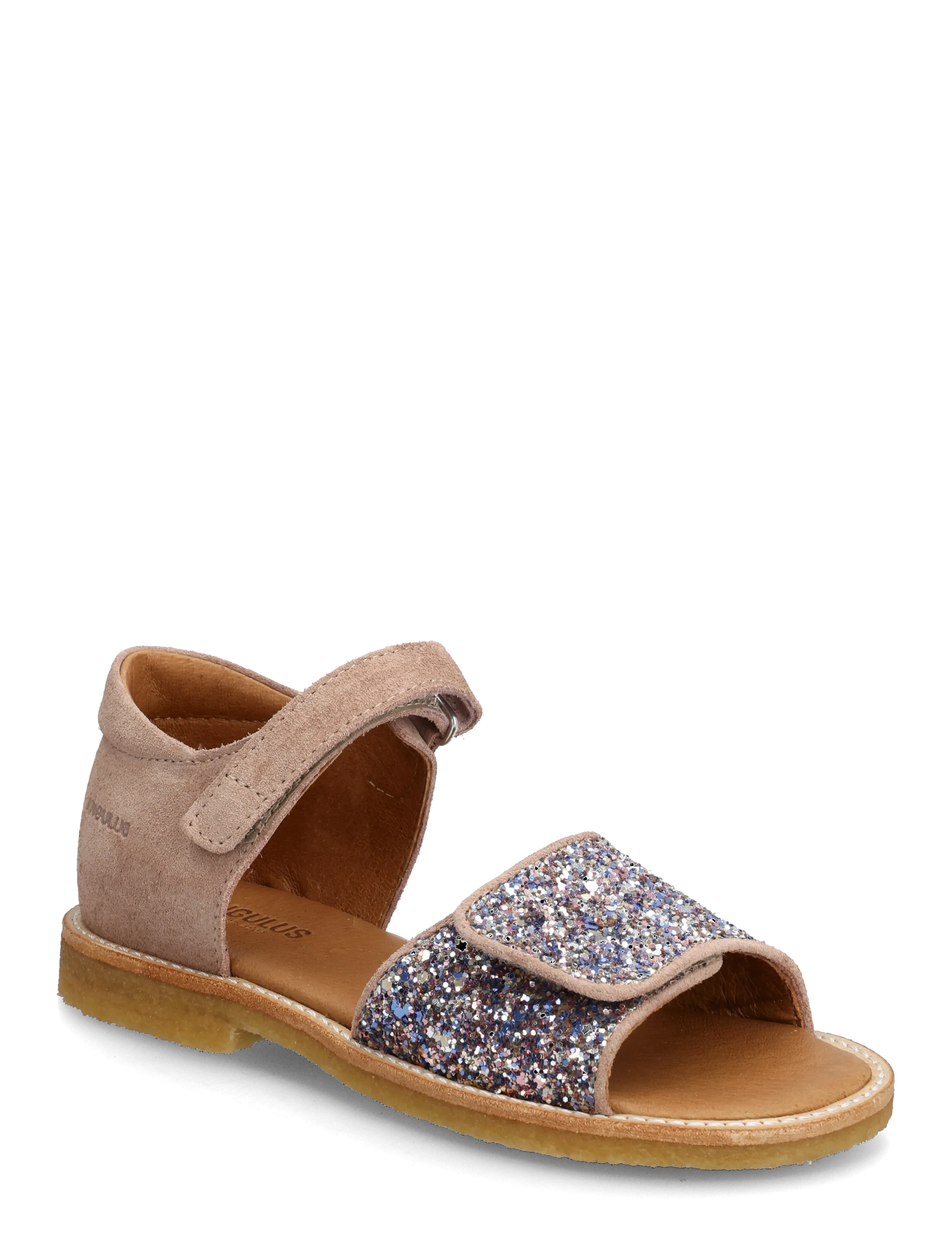 ANGULUS Sandals - flat  - open toe - clo - Teens größe 30-40 - 3296/3222 PASTEL MULTI GLITTER / multi