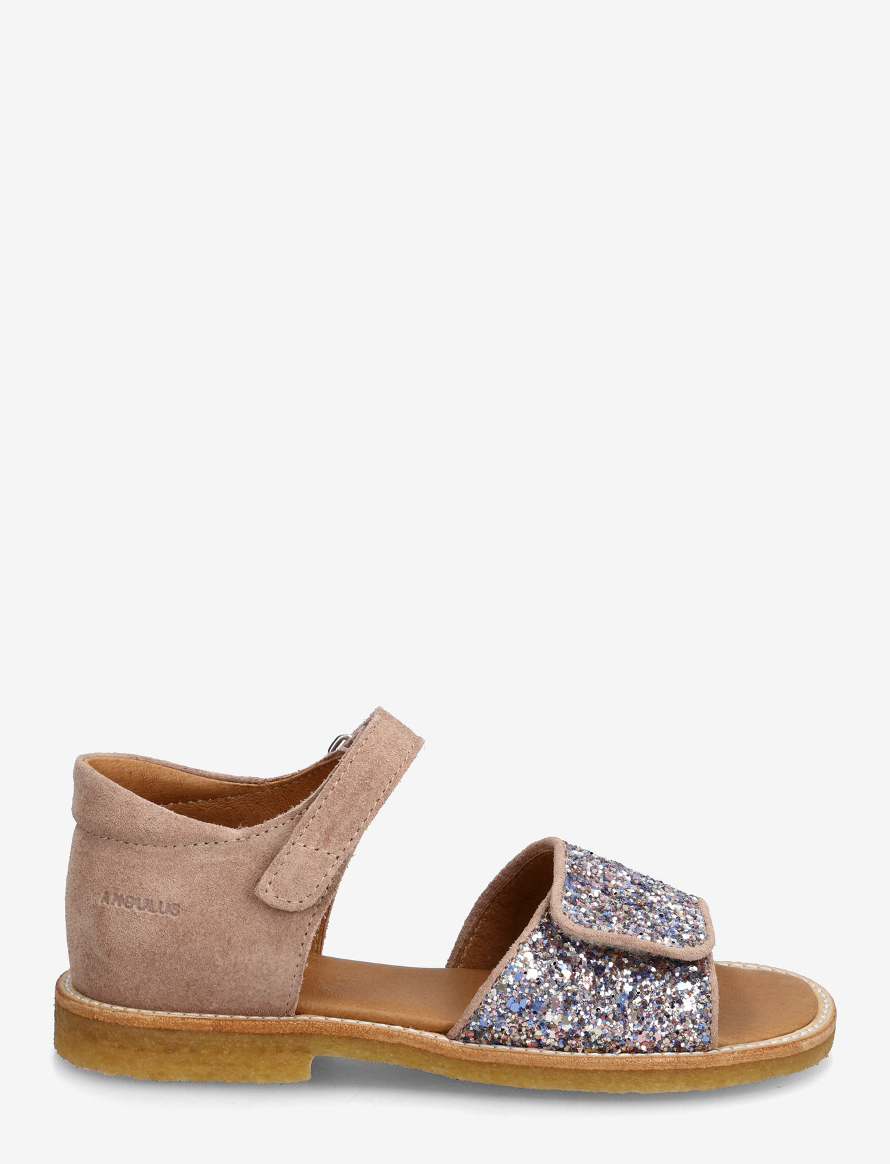 ANGULUS - Sandals - flat  - open toe - clo - schuhe - 3296/3222 pastel multi glitter - 1