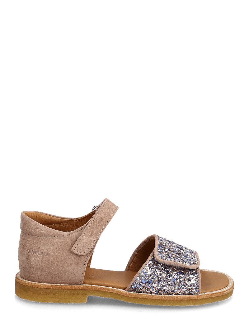 ANGULUS - Sandals - flat - open toe - clo - schuhe - 3296/3222 pastel multi glitter - 1