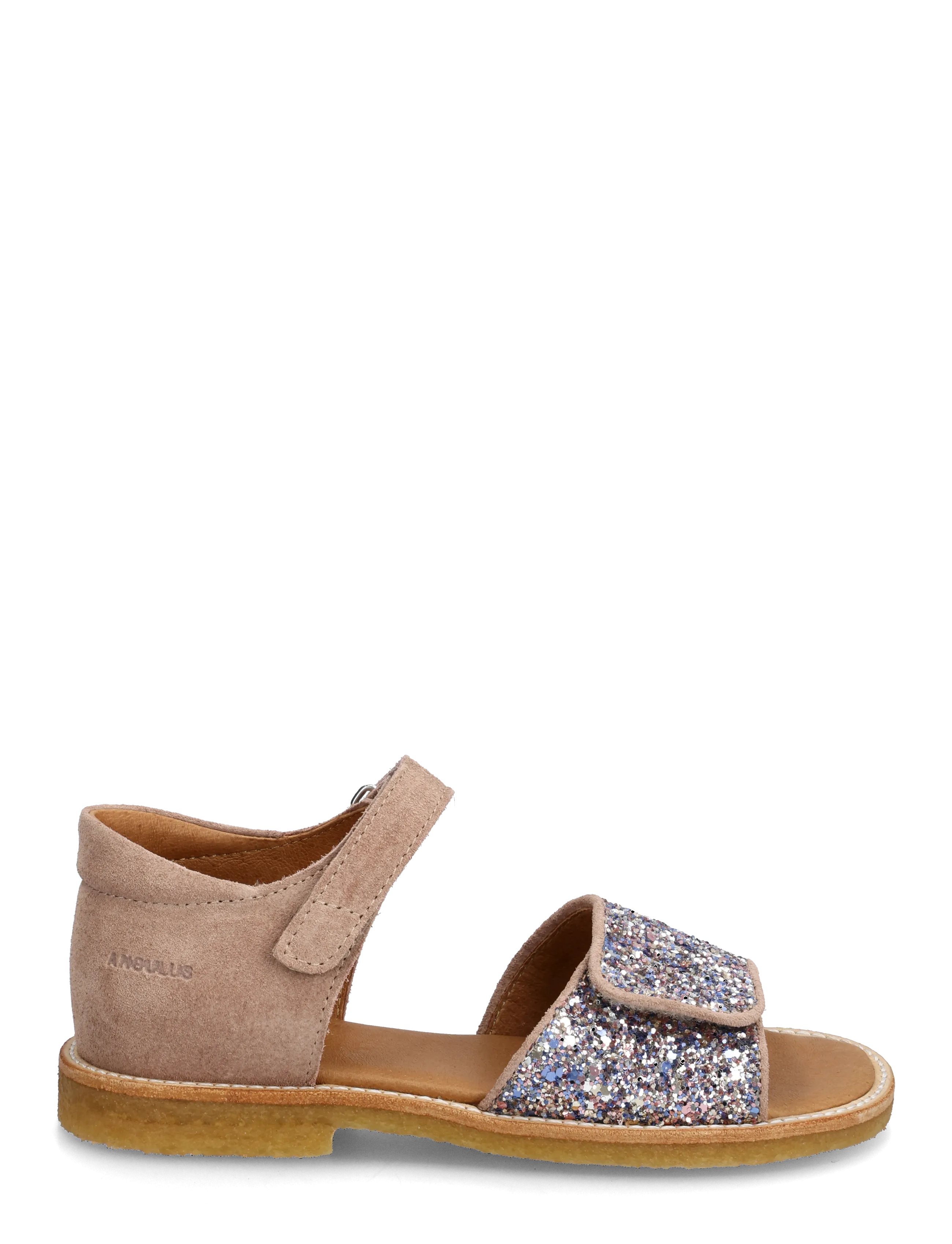 ANGULUS - Sandals - flat  - open toe - clo - schoenen - 3296/3222 pastel multi glitter - 1