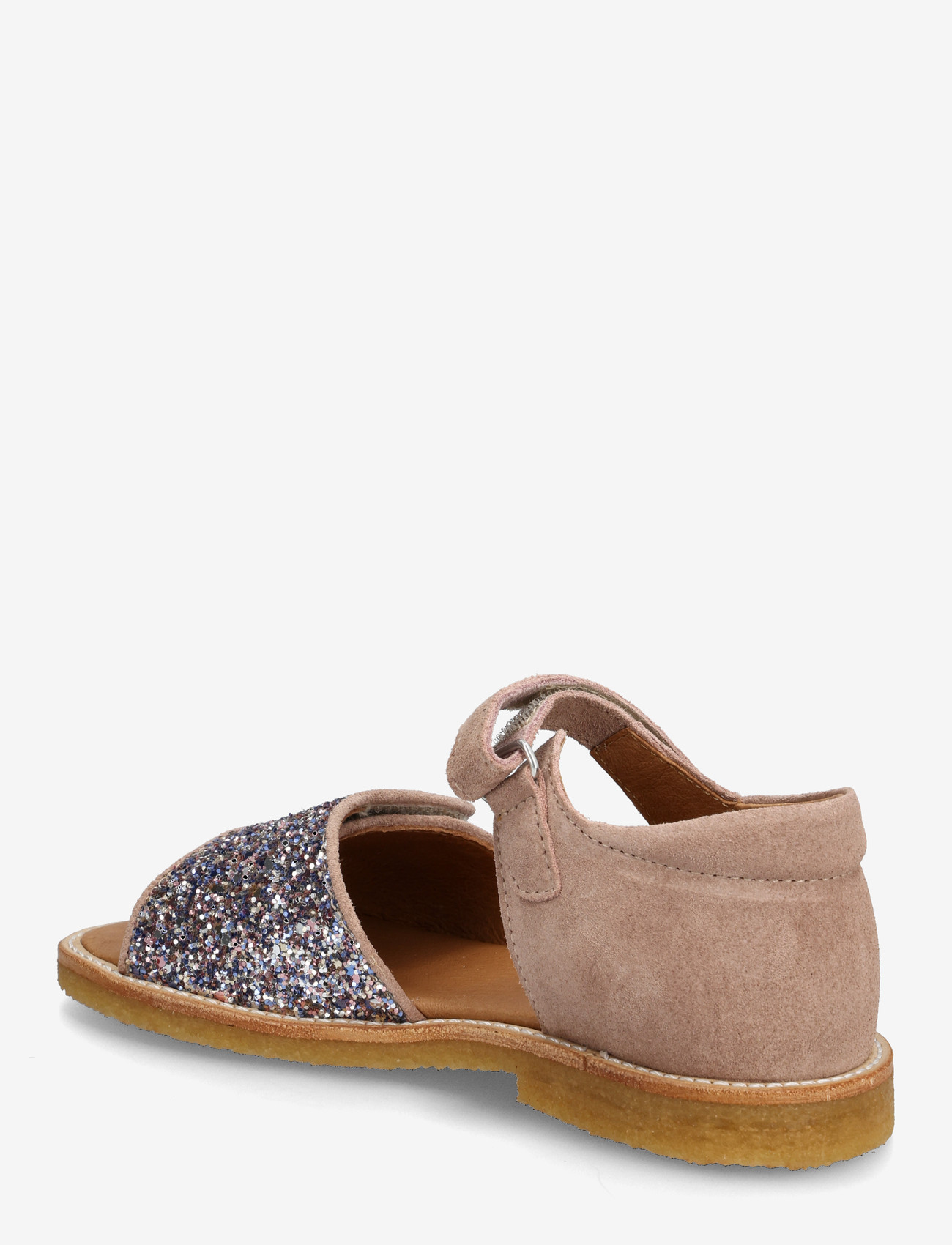 ANGULUS - Sandals - flat  - open toe - clo - schuhe - 3296/3222 pastel multi glitter - 2