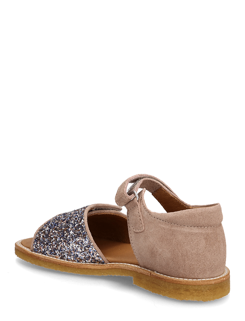 ANGULUS - Sandals - flat - open toe - clo - schuhe - 3296/3222 pastel multi glitter - 2