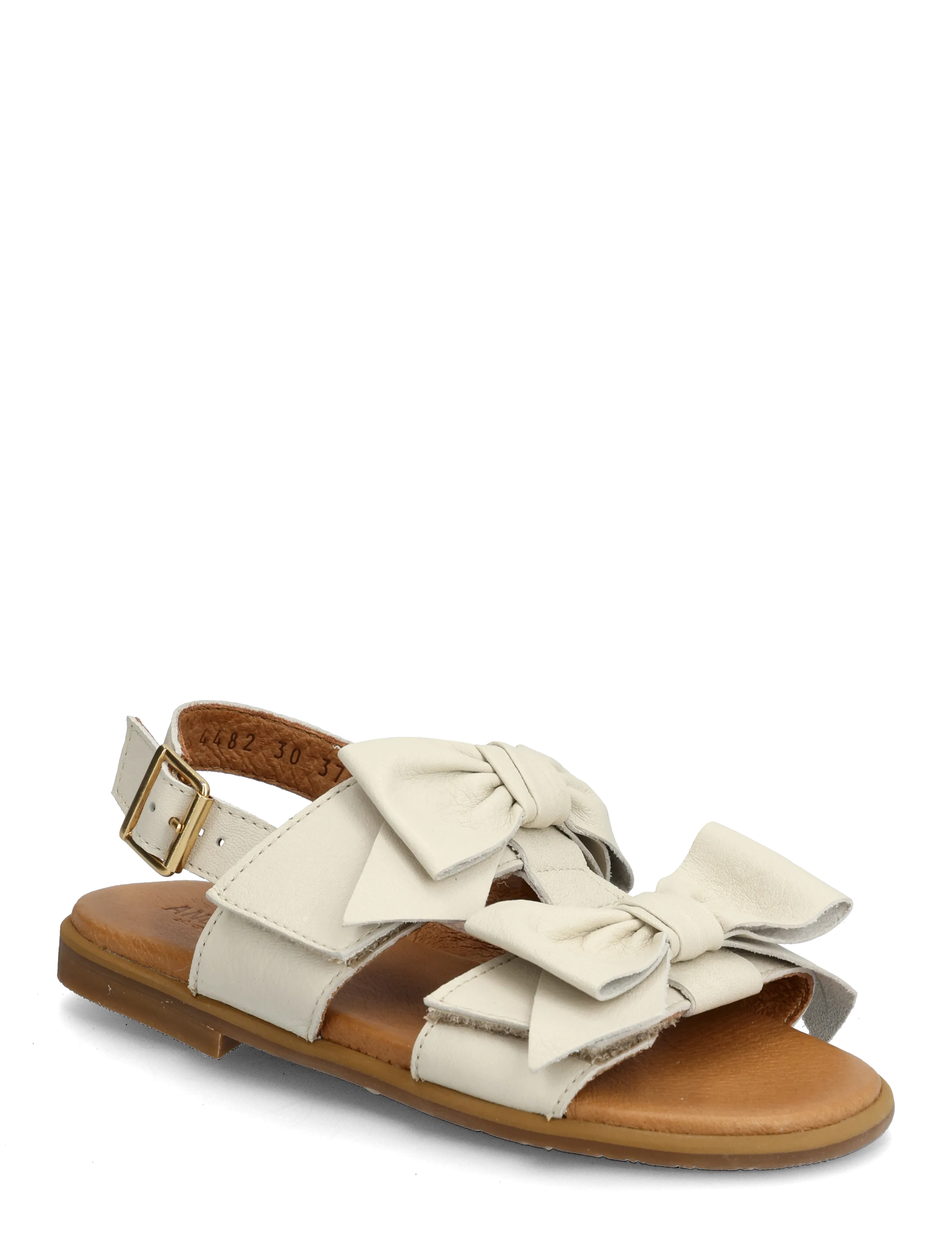 ANGULUS Sandals - flat  - open toe - op - Shoes - 4636 OATMILK / cream