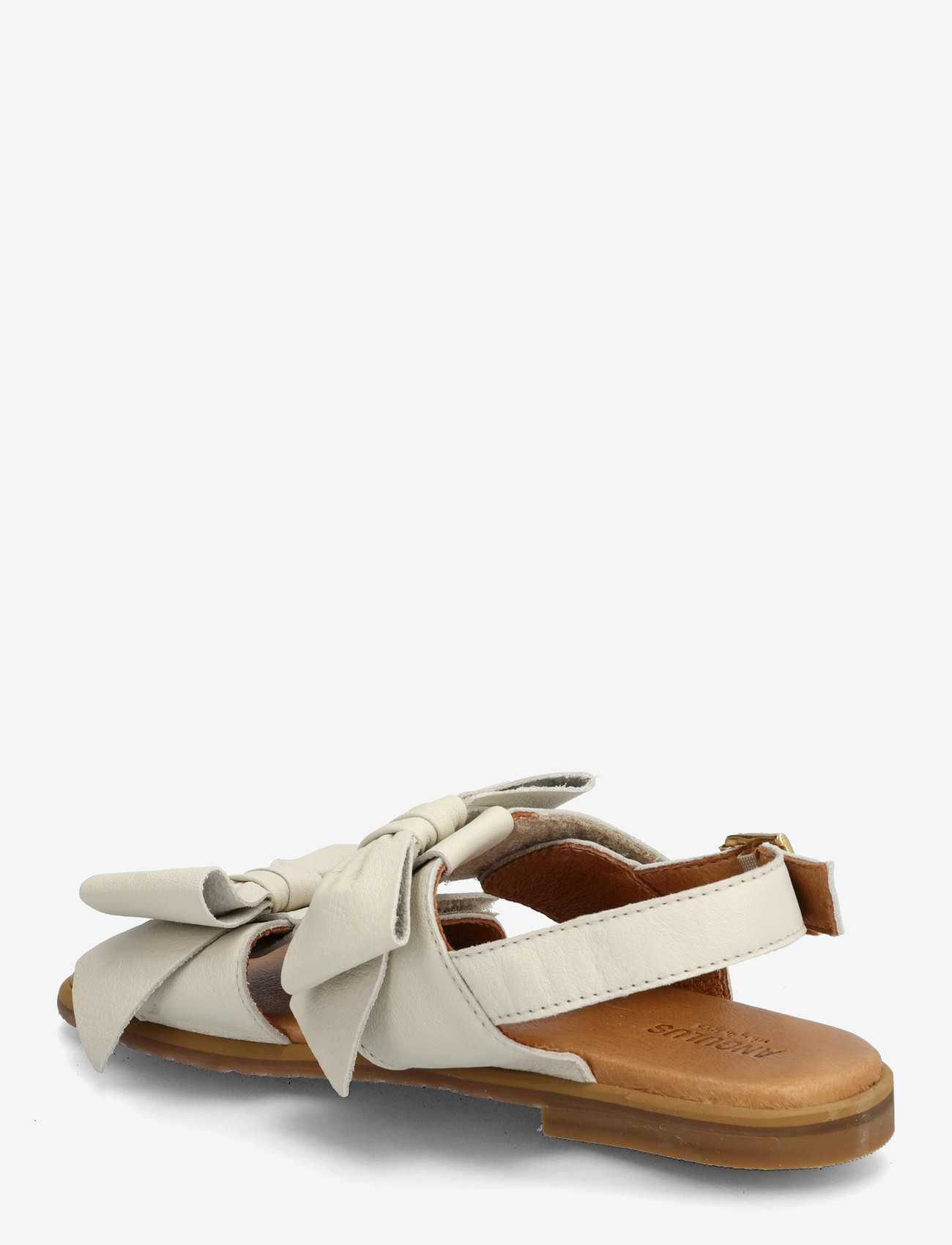 ANGULUS - Sandals - flat  - open toe - op - skor - 4636 oatmilk - 2