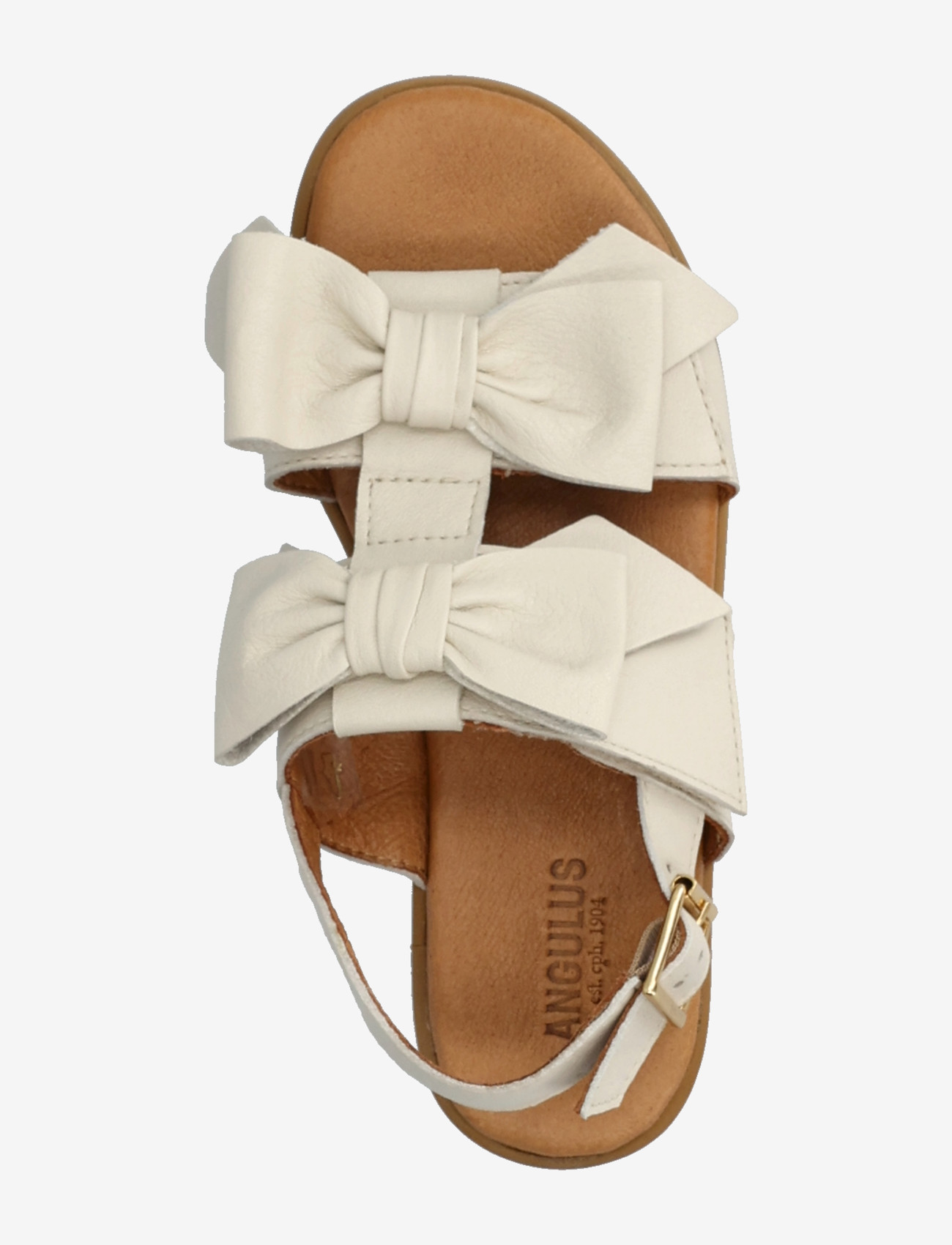ANGULUS - Sandals - flat  - open toe - op - skor - 4636 oatmilk - 3
