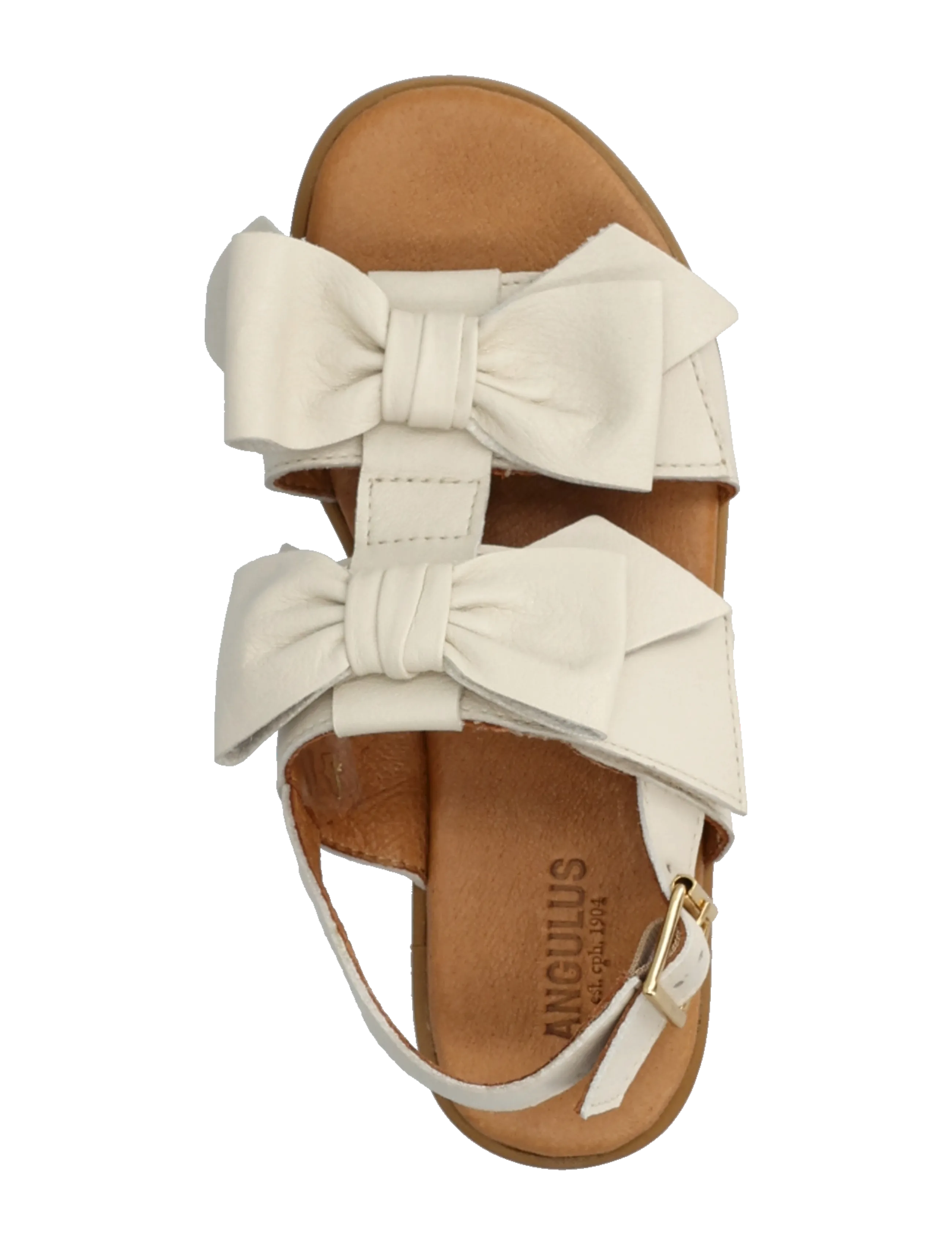 ANGULUS - Sandals - flat  - open toe - op - shoes - 4636 oatmilk - 3