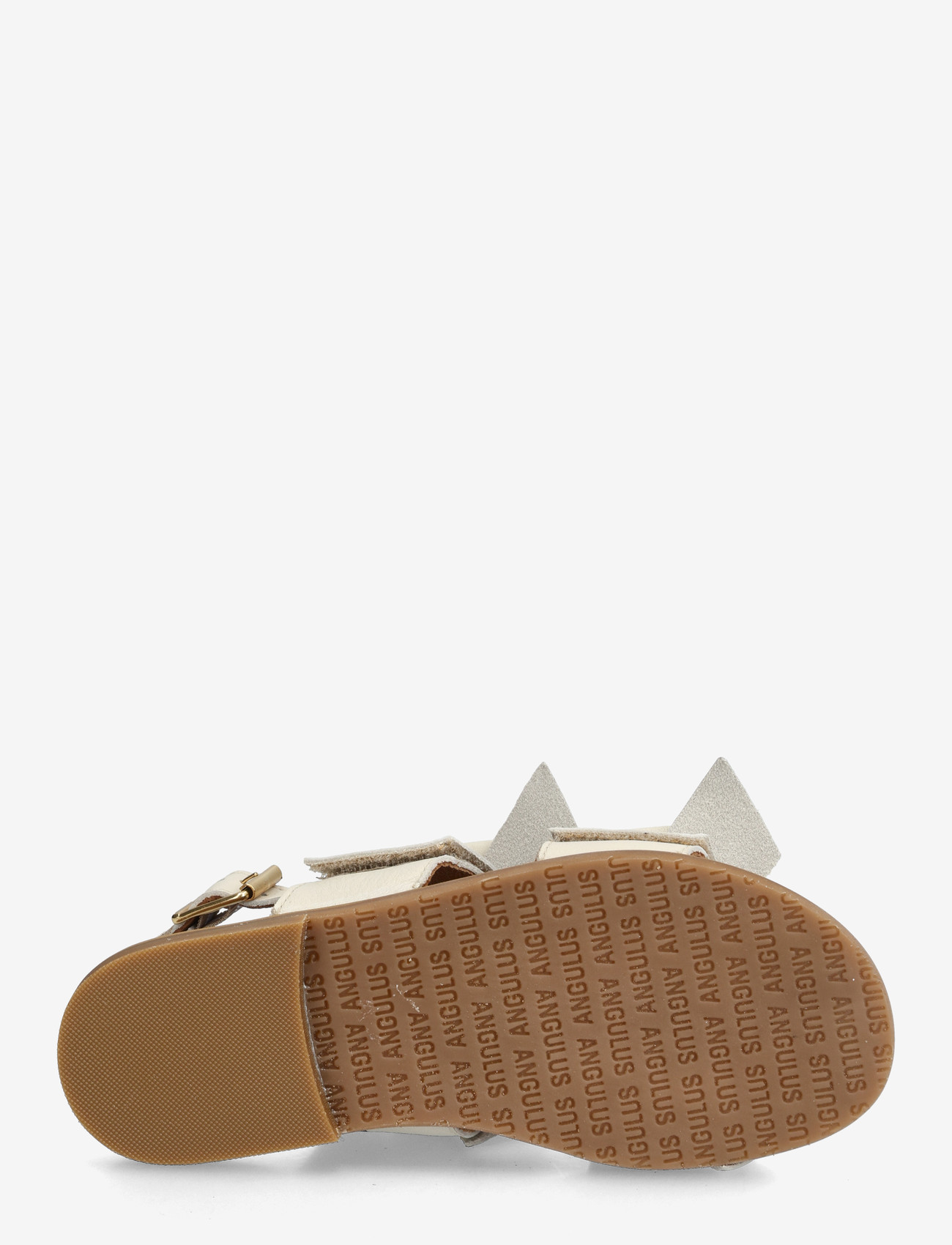 ANGULUS - Sandals - flat  - open toe - op - skor - 4636 oatmilk - 4