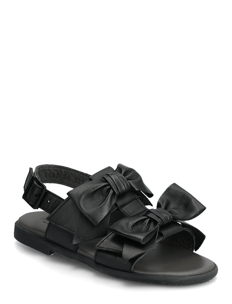 ANGULUS - Sandals - flat - open toe - op - schuhe - 1604 black - 0