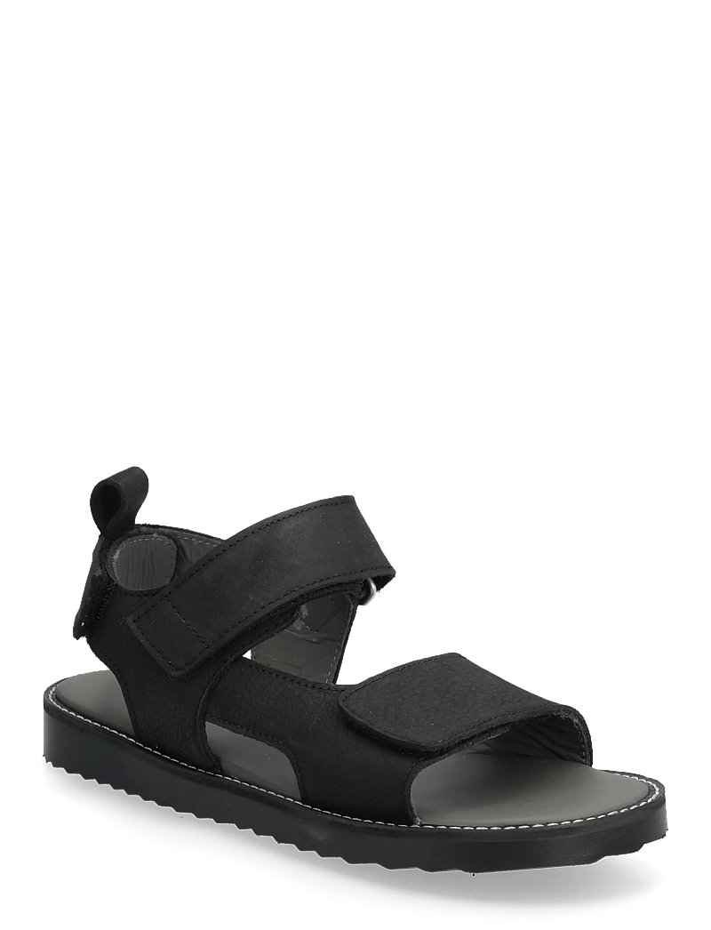 ANGULUS - Sandals - flat - open toe - op - sandalen - 2584 black - 0