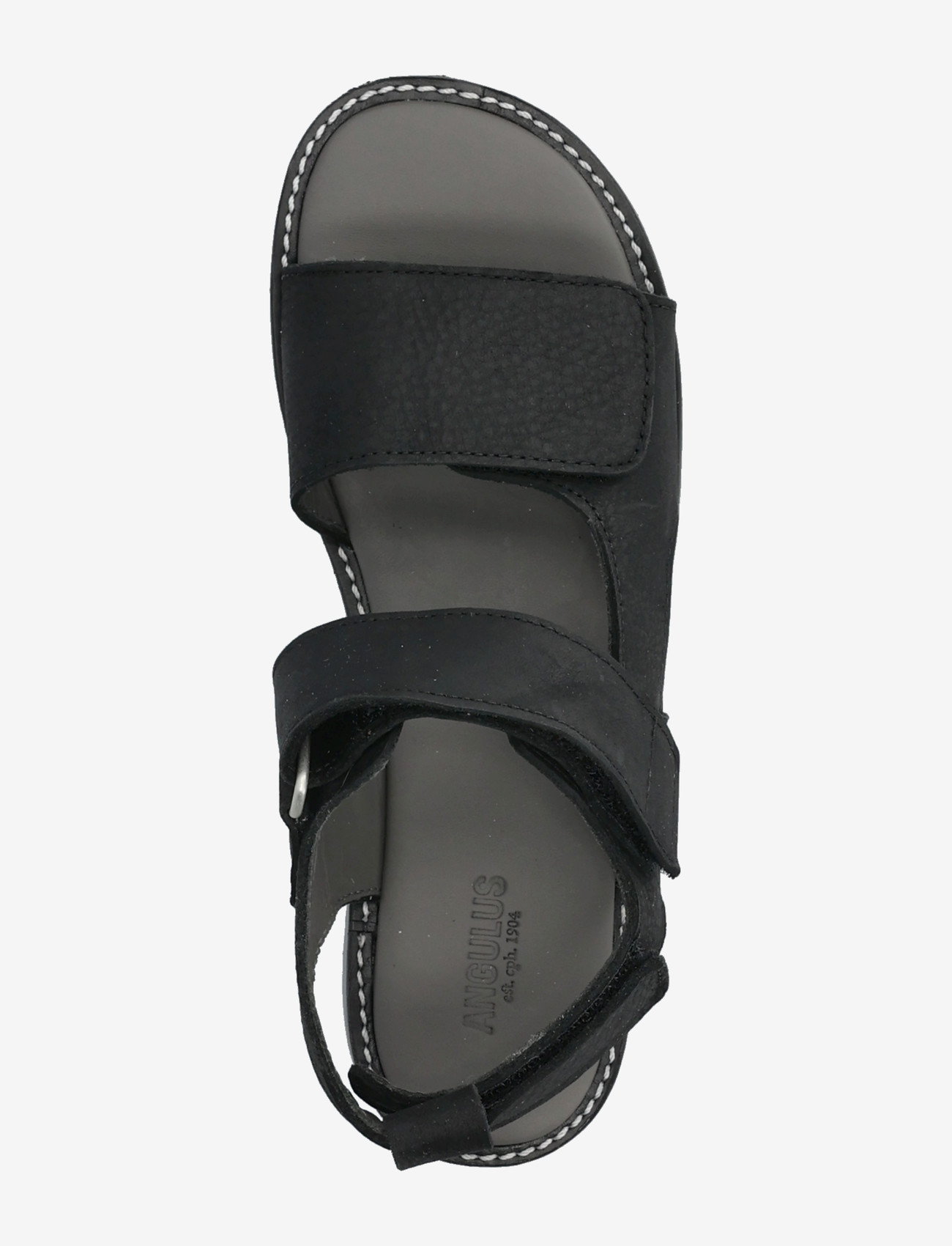 ANGULUS - Sandals - flat  - open toe - op - sandalen - 2584 black - 3