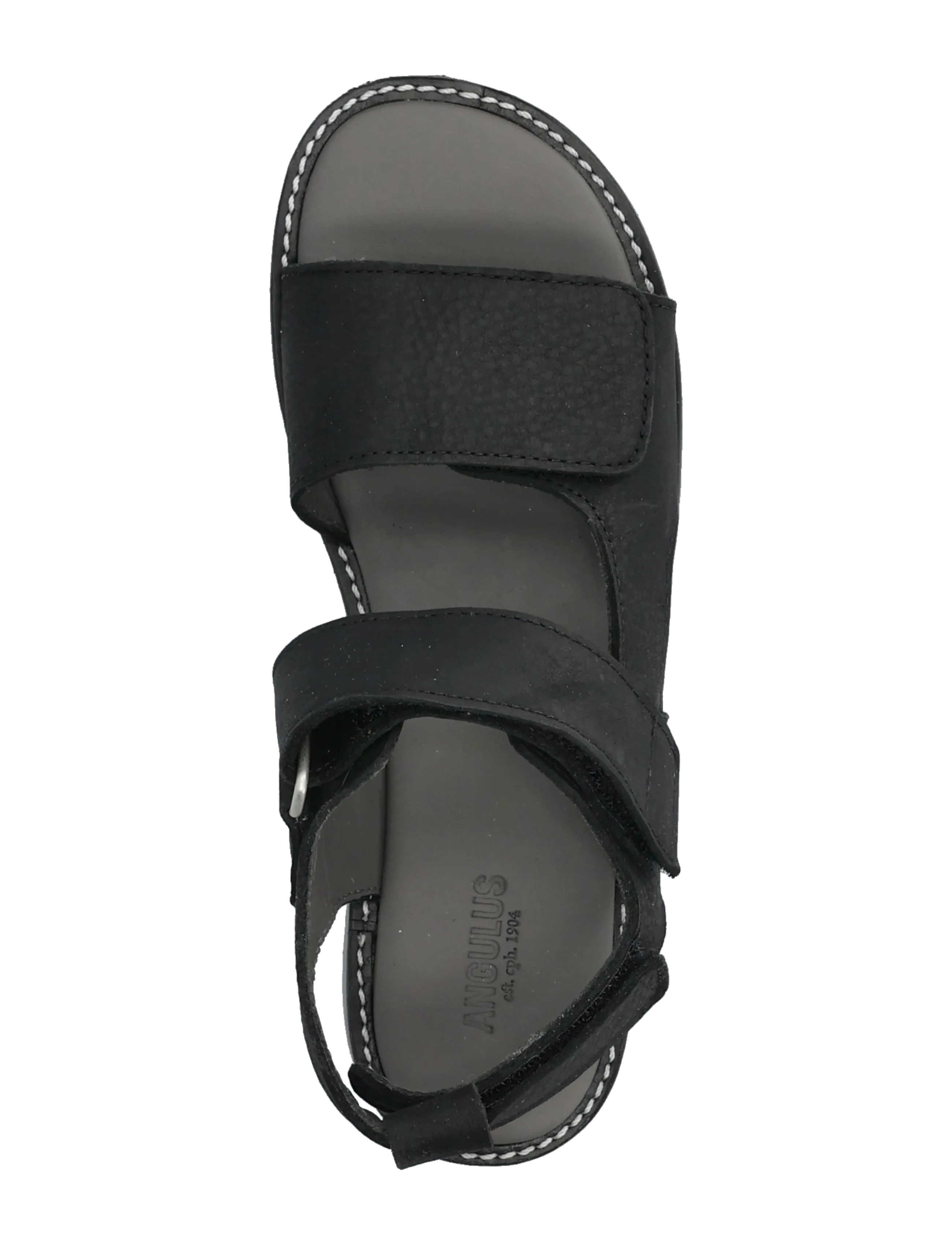 ANGULUS - Sandals - flat  - open toe - op - shoes - 2584 black - 3