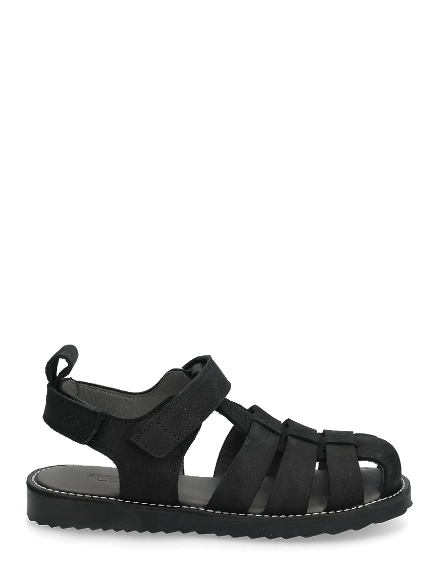 ANGULUS - Sandals - flat - closed toe - op - schuhe - 2584 black - 1