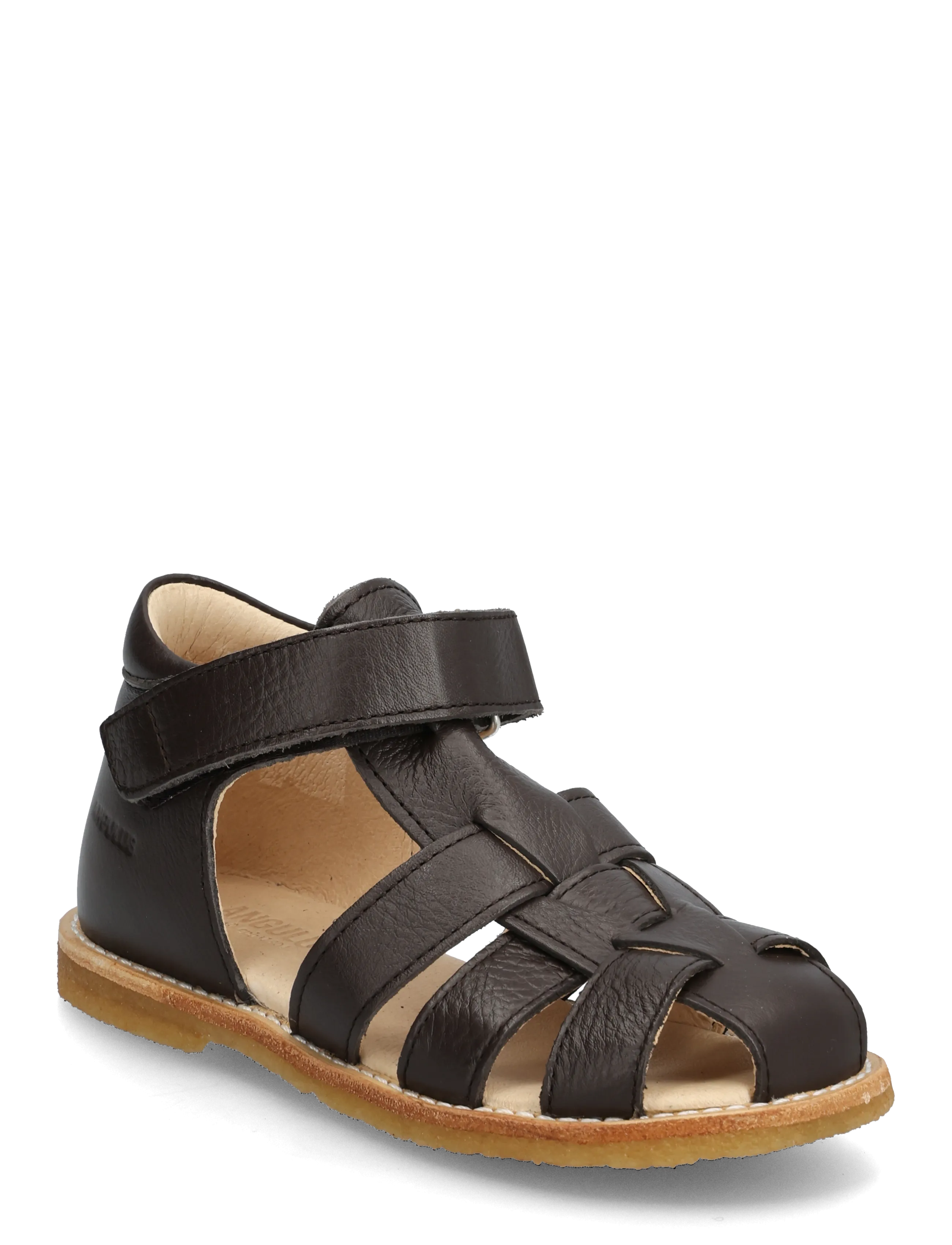 ANGULUS Sandals - Flat - Closed Toe, 24, Brown, Sommersko > Sandaler, Børn