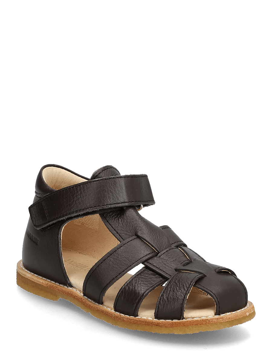 ANGULUS - Sandals - flat - closed toe - shoes - 3200 dark brown - 0