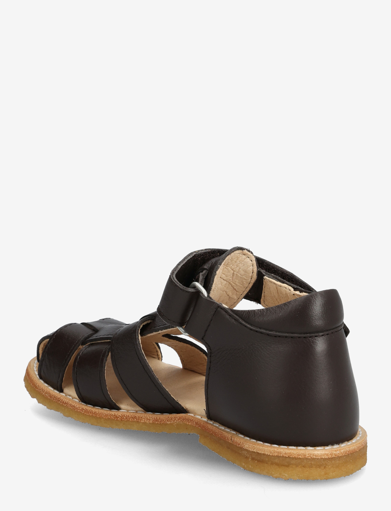 ANGULUS - Sandals - flat  - closed toe - kingad - 3200 dark brown - 2