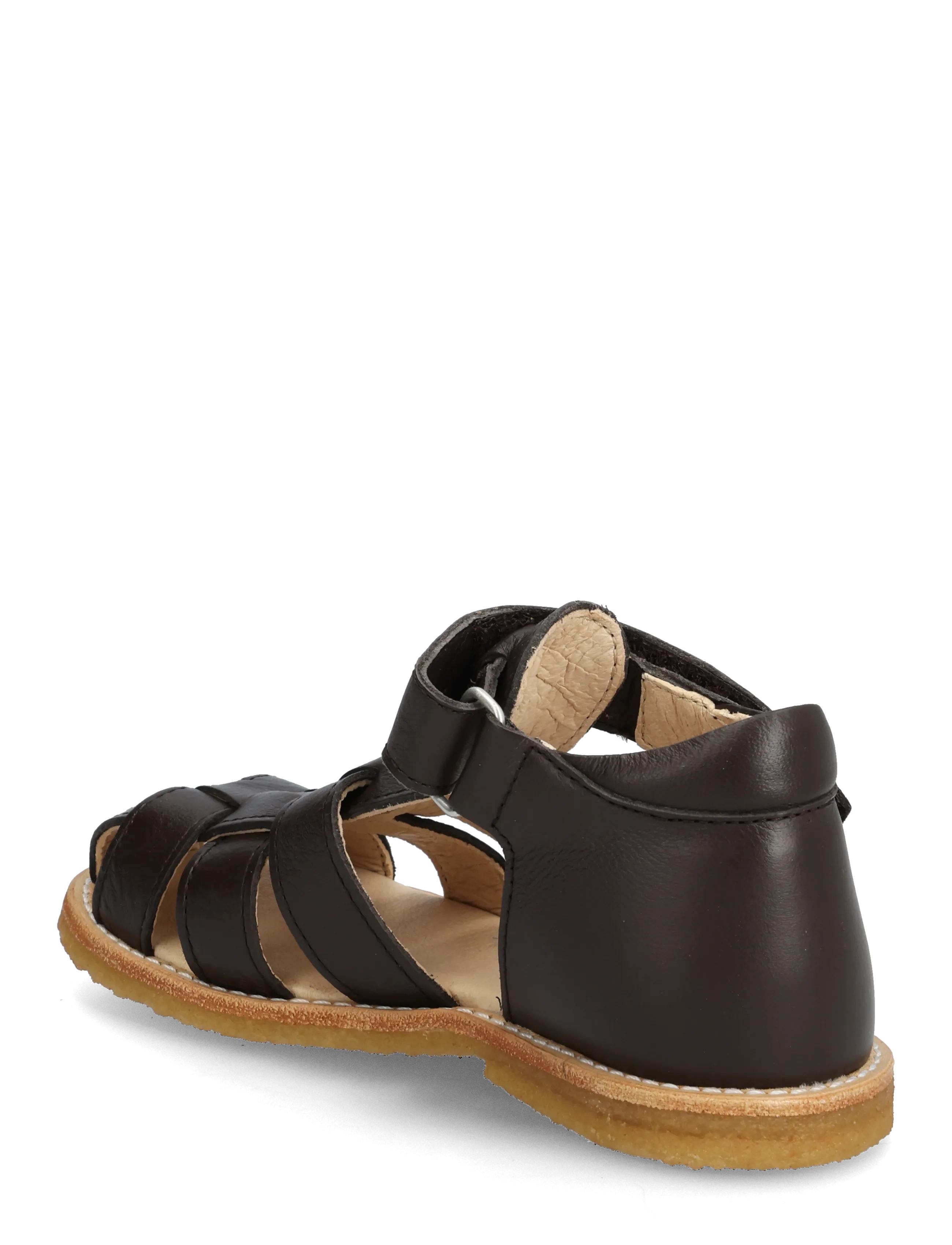 ANGULUS - Sandals - flat  - closed toe - skor - 3200 dark brown - 2