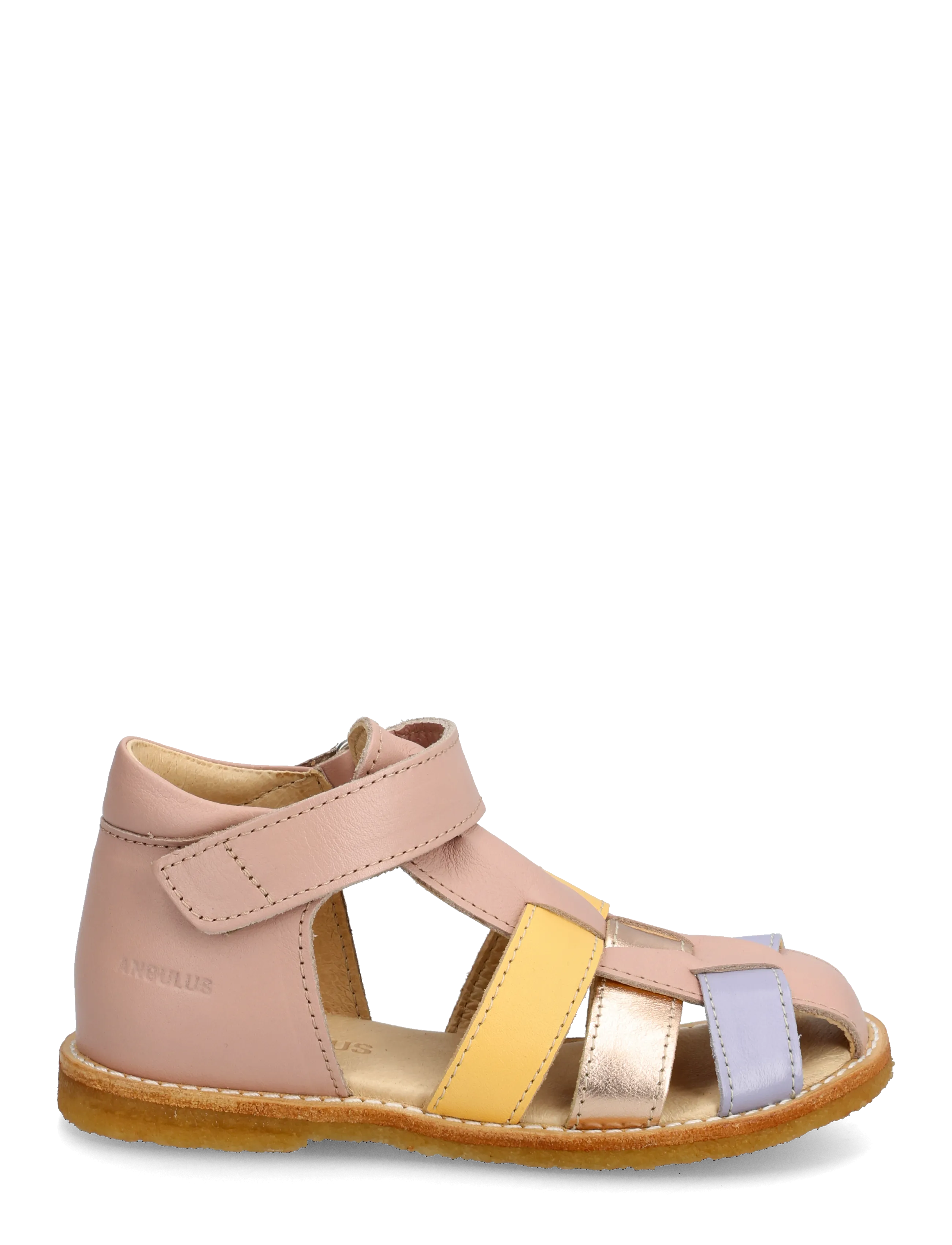 ANGULUS - Sandals - flat - closed toe - sko - 3203/4612/1311/2713 rosebud/am - 1