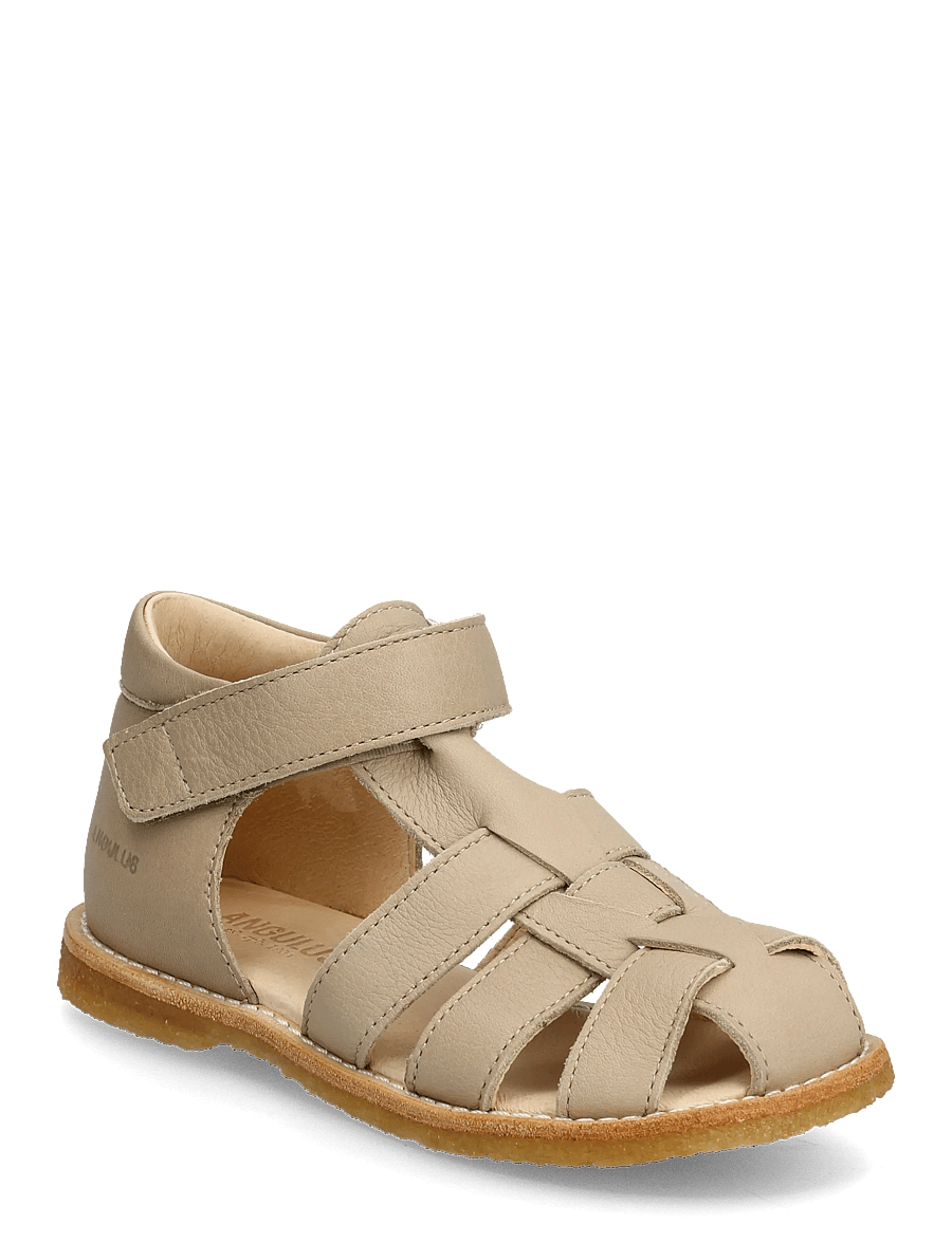 ANGULUS - Sandals - flat - closed toe - shoes - 4637 sand - 0