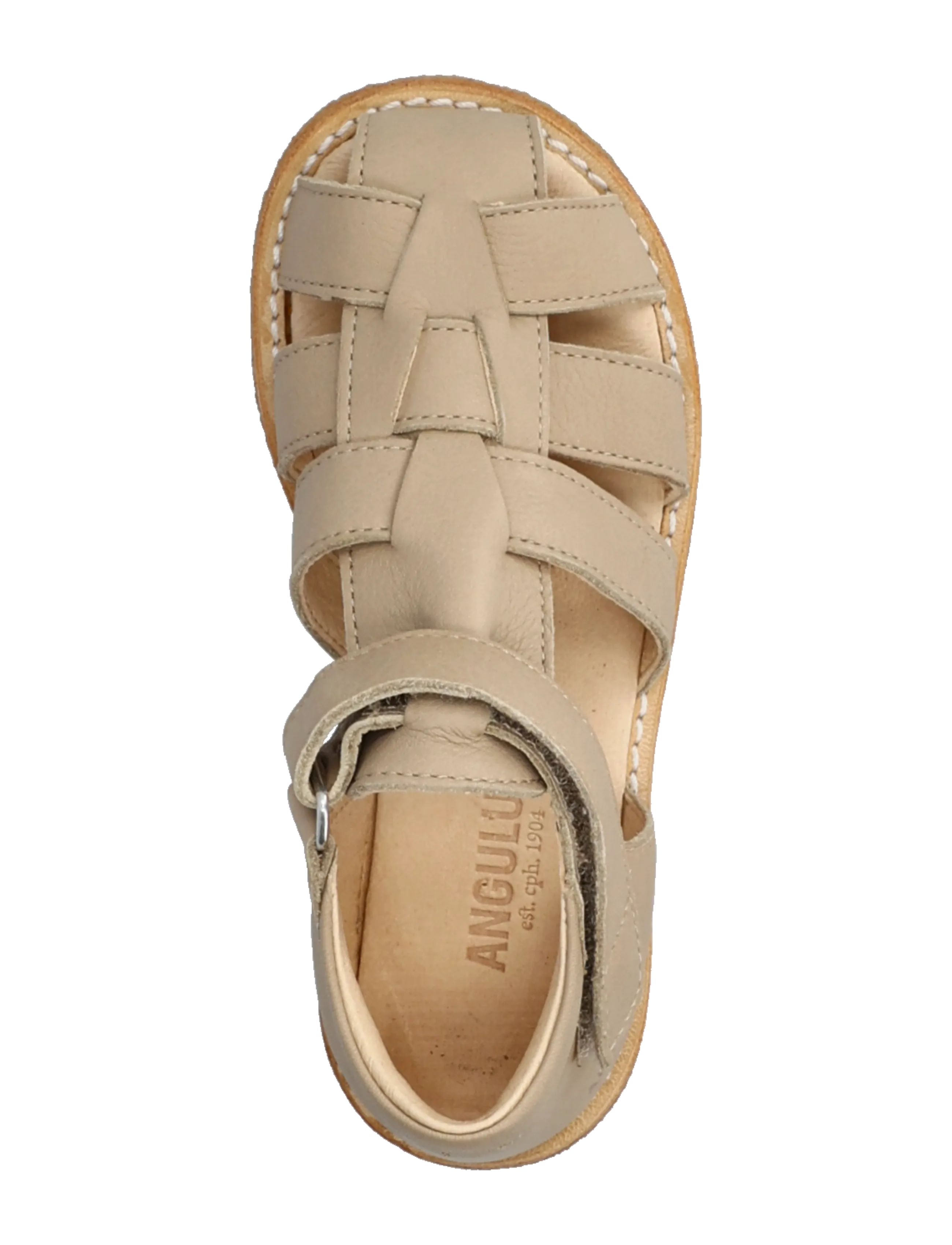 ANGULUS - Sandals - flat  - closed toe - skor - 4637 sand - 3