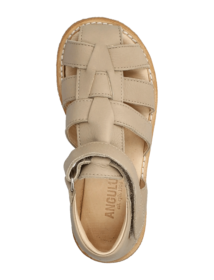 ANGULUS - Sandals - flat - closed toe - shoes - 4637 sand - 3
