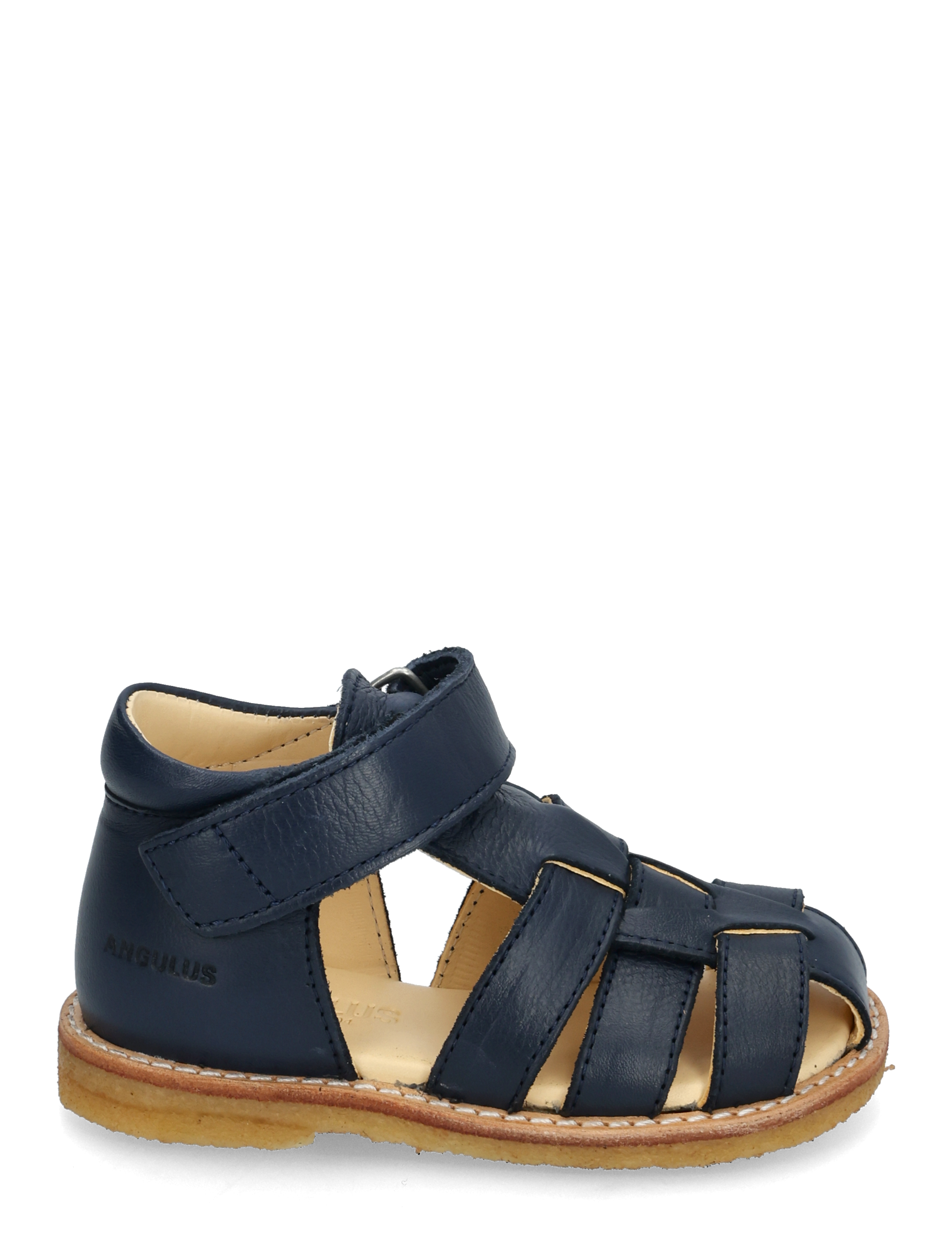 ANGULUS - Sandals - flat - closed toe - - suvised sooduspakkumised - 2585 navy - 1