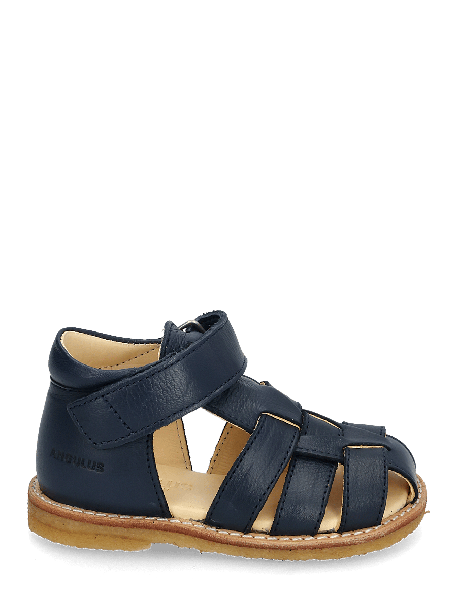 ANGULUS - Sandals - flat - closed toe - - skor - 2585 navy - 1