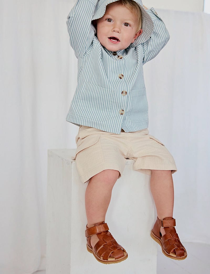 ANGULUS - Baby sandal - kingad - 1545 cognac - 0