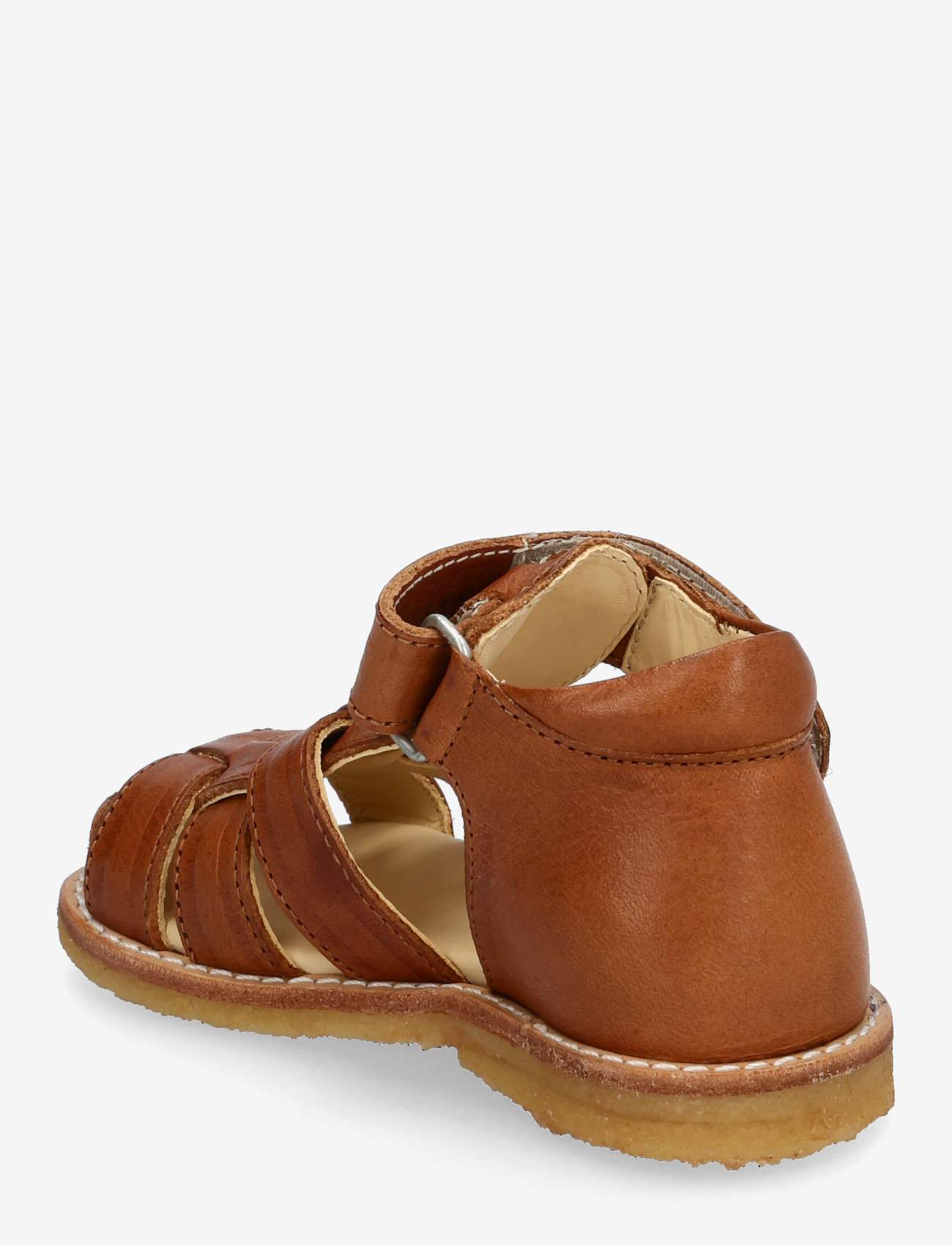 ANGULUS - Sandals - flat - closed toe - - skor - 1545 cognac - 3