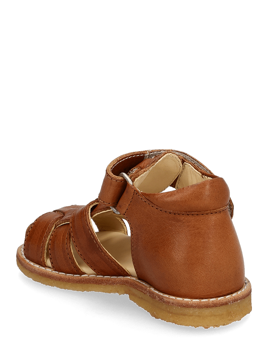ANGULUS - Sandals - flat - closed toe - - shoes - 1545 cognac - 3