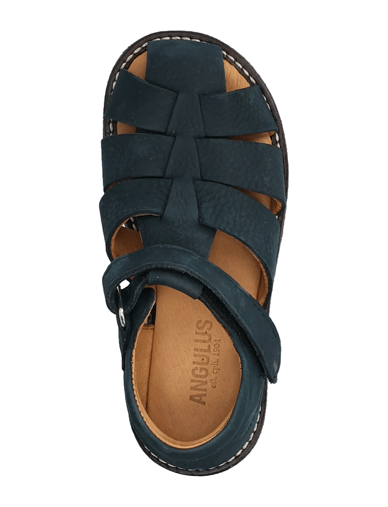 ANGULUS - Sandals - flat - closed toe - kingad - 2582 navy - 3
