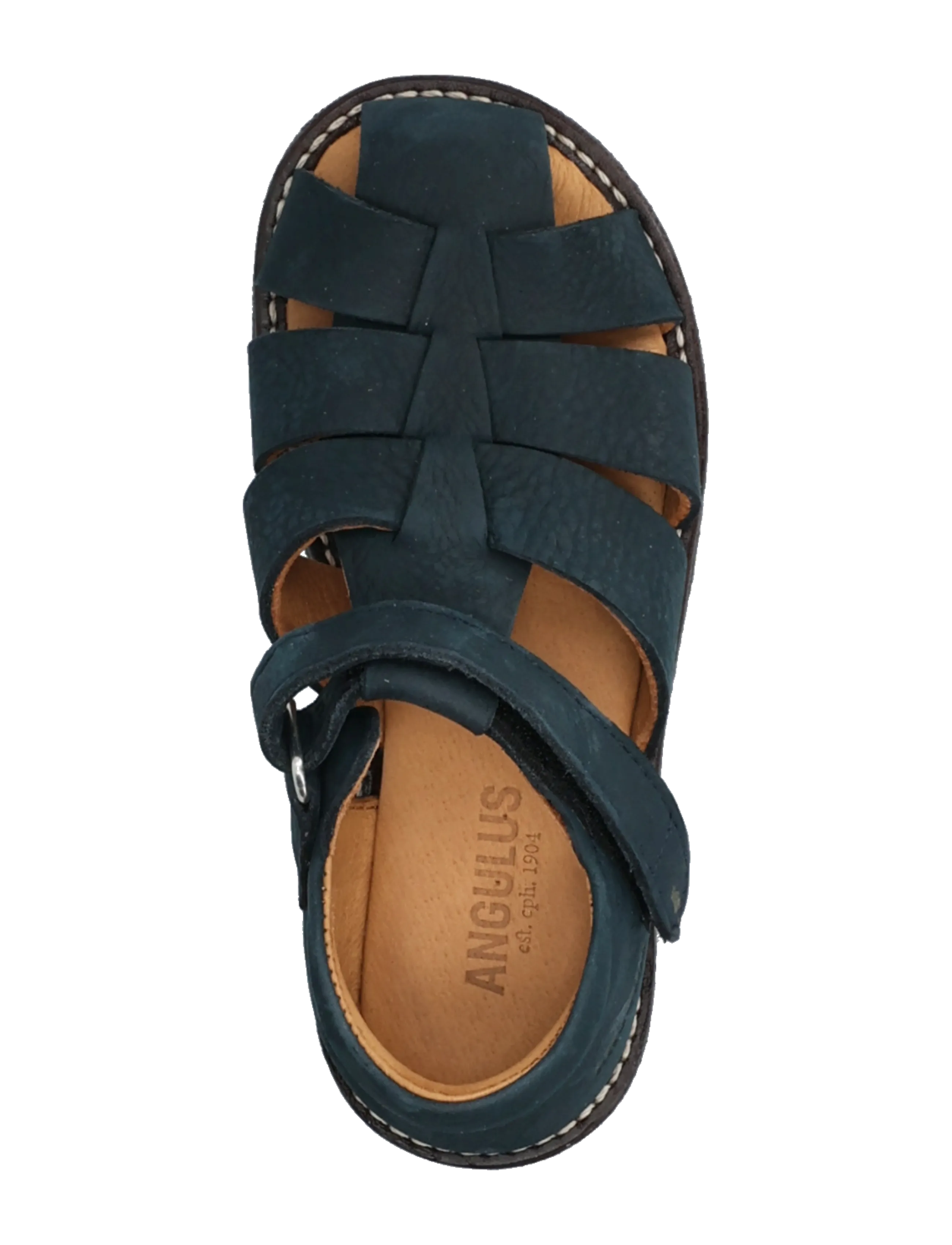 ANGULUS - Sandals - flat  - closed toe - skor - 2582 navy - 3