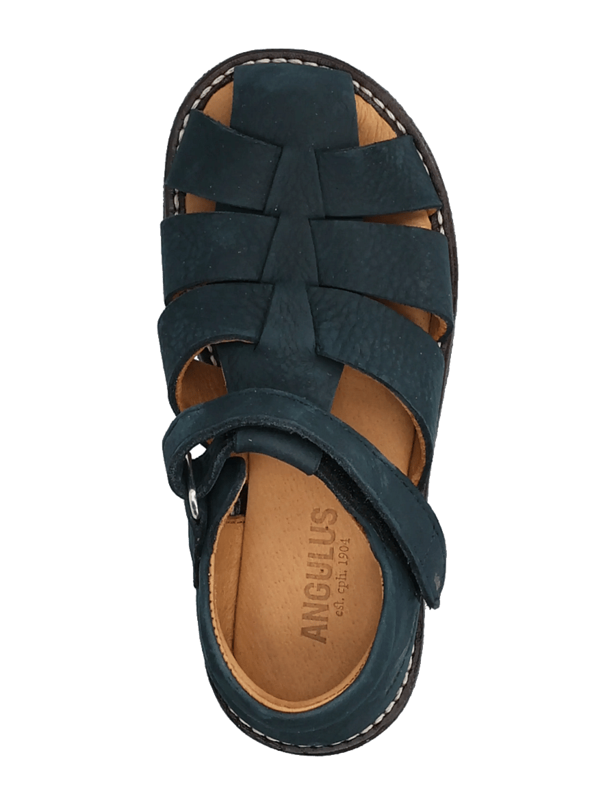 ANGULUS - Sandals - flat - closed toe - skor - 2582 navy - 3