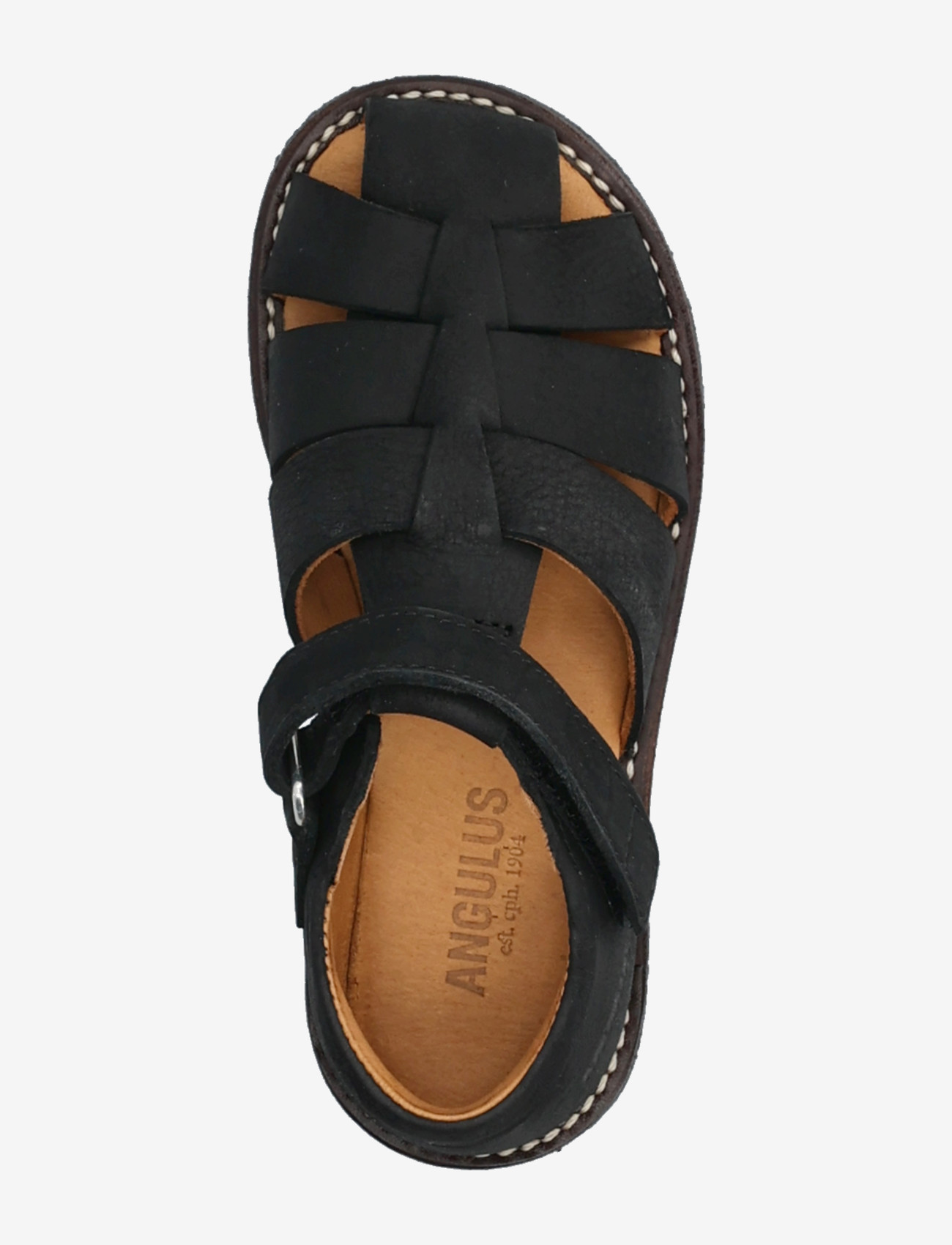 ANGULUS - Sandals - flat  - closed toe - skor - 2584 black - 3