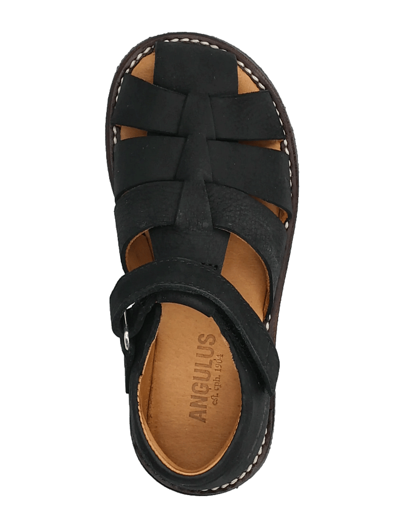ANGULUS - Sandals - flat - closed toe - skor - 2584 black - 3