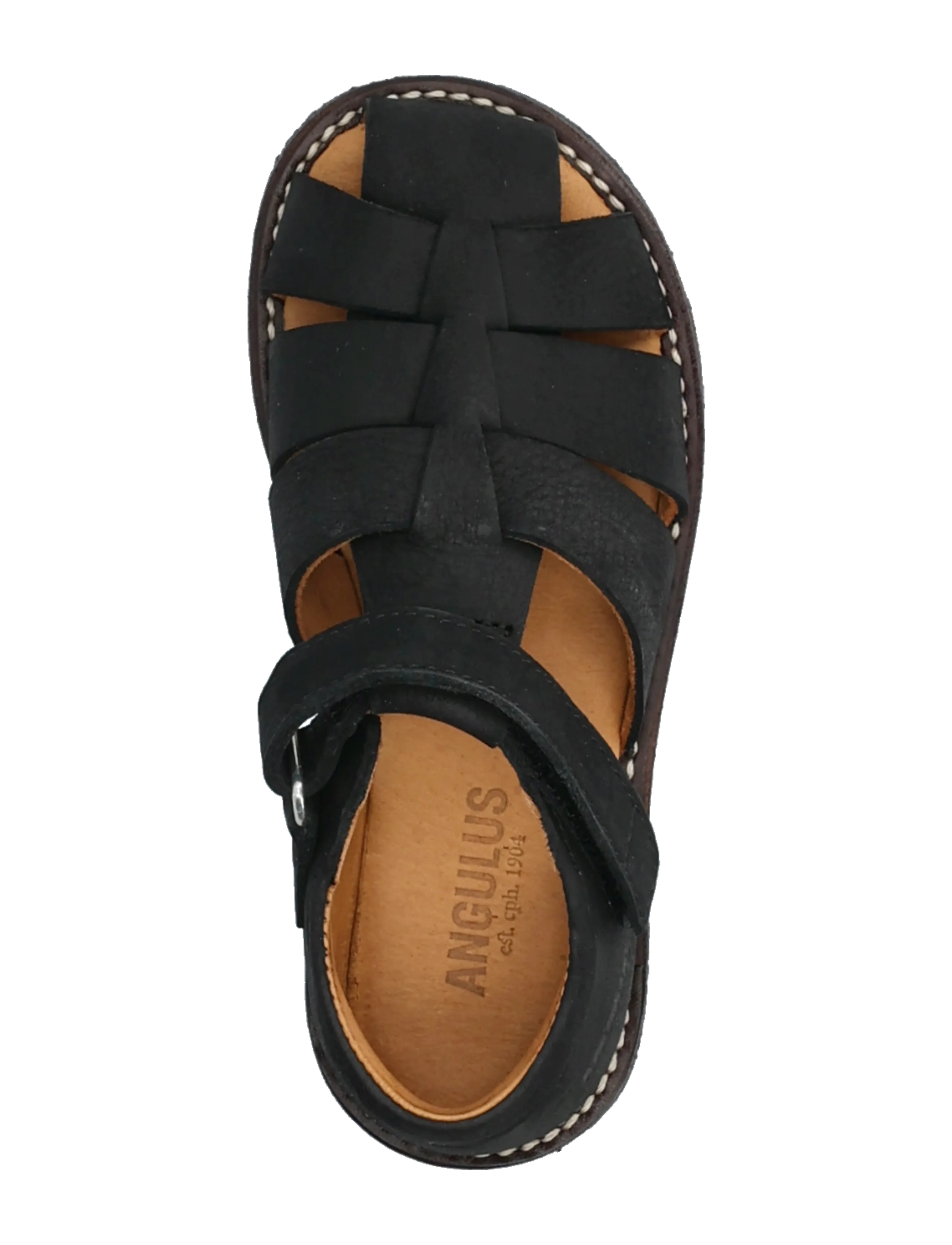 ANGULUS - Sandals - flat  - closed toe - kengät - 2584 black - 3