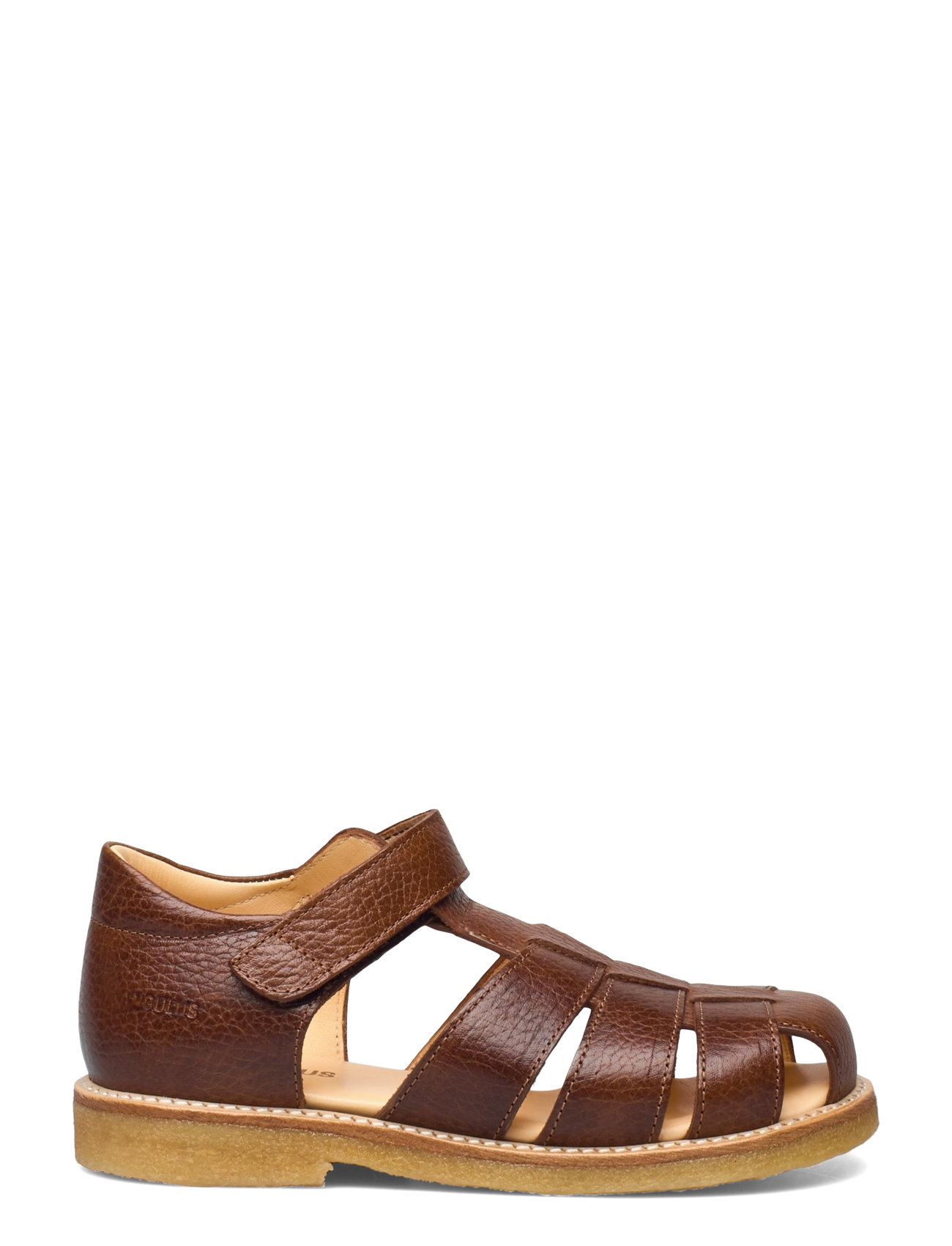 ANGULUS - Sandals - flat  - closed toe - sko - 2509 cognac - 2