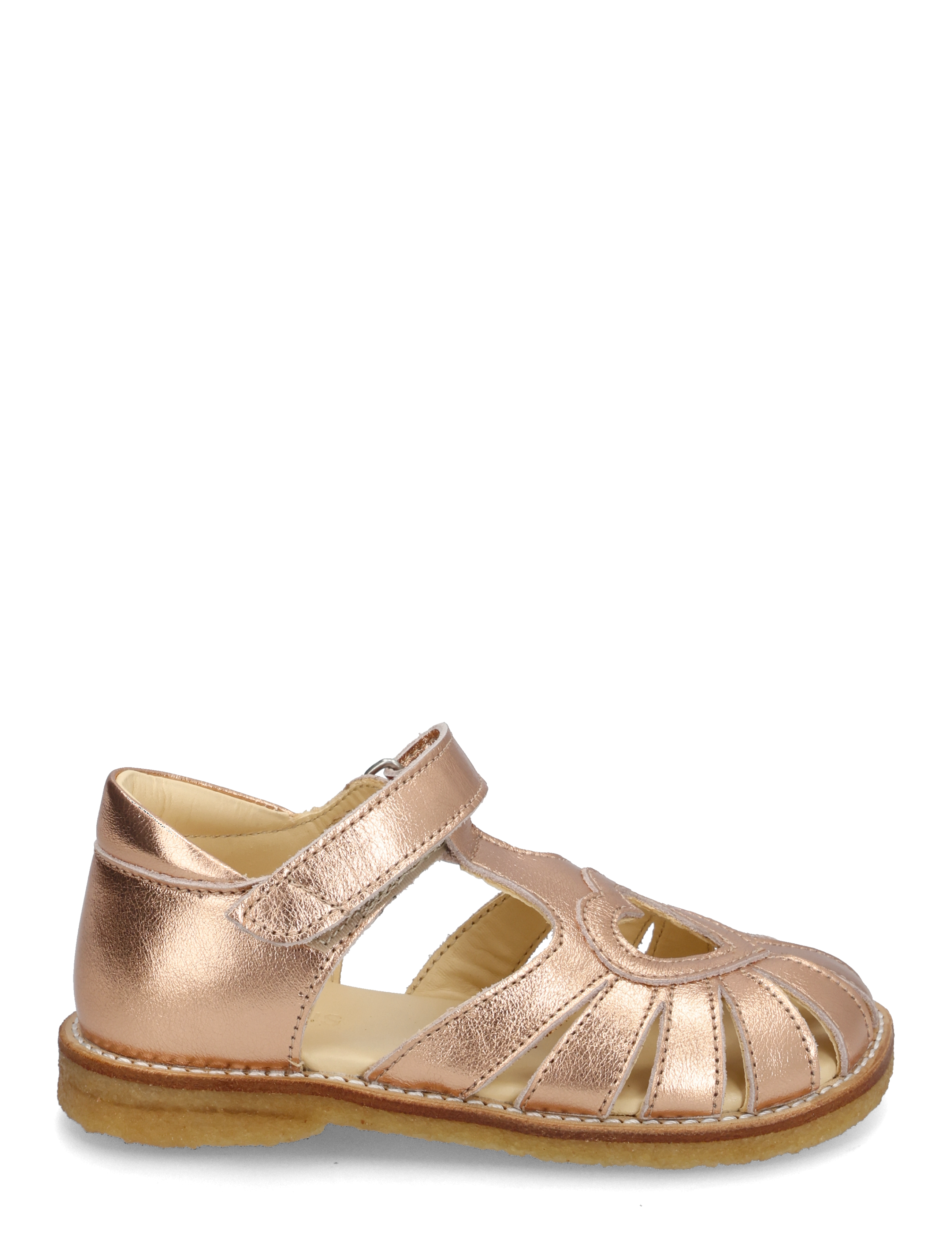 ANGULUS - Sandals - flat  - closed toe - sommarfynd - 3328 copper shine - 1