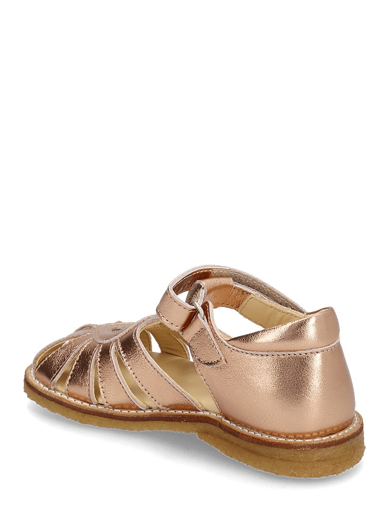 ANGULUS - Sandals - flat - closed toe - sko - 3328 copper shine - 2