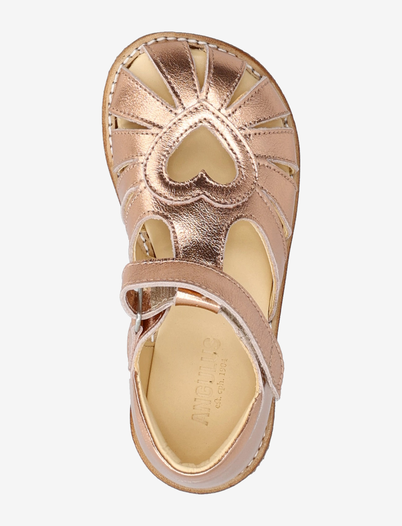 ANGULUS - Sandals - flat  - closed toe - børn - 3328 copper shine - 3