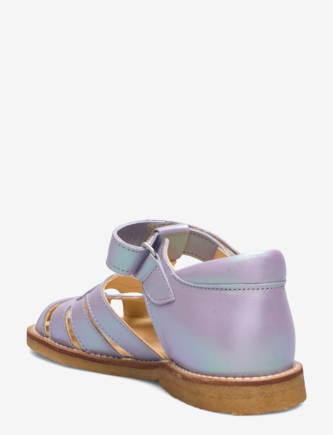 ANGULUS - Sandals - flat  - closed toe - fødselsdagsgaver - 3595 iridescent lilac shine - 2