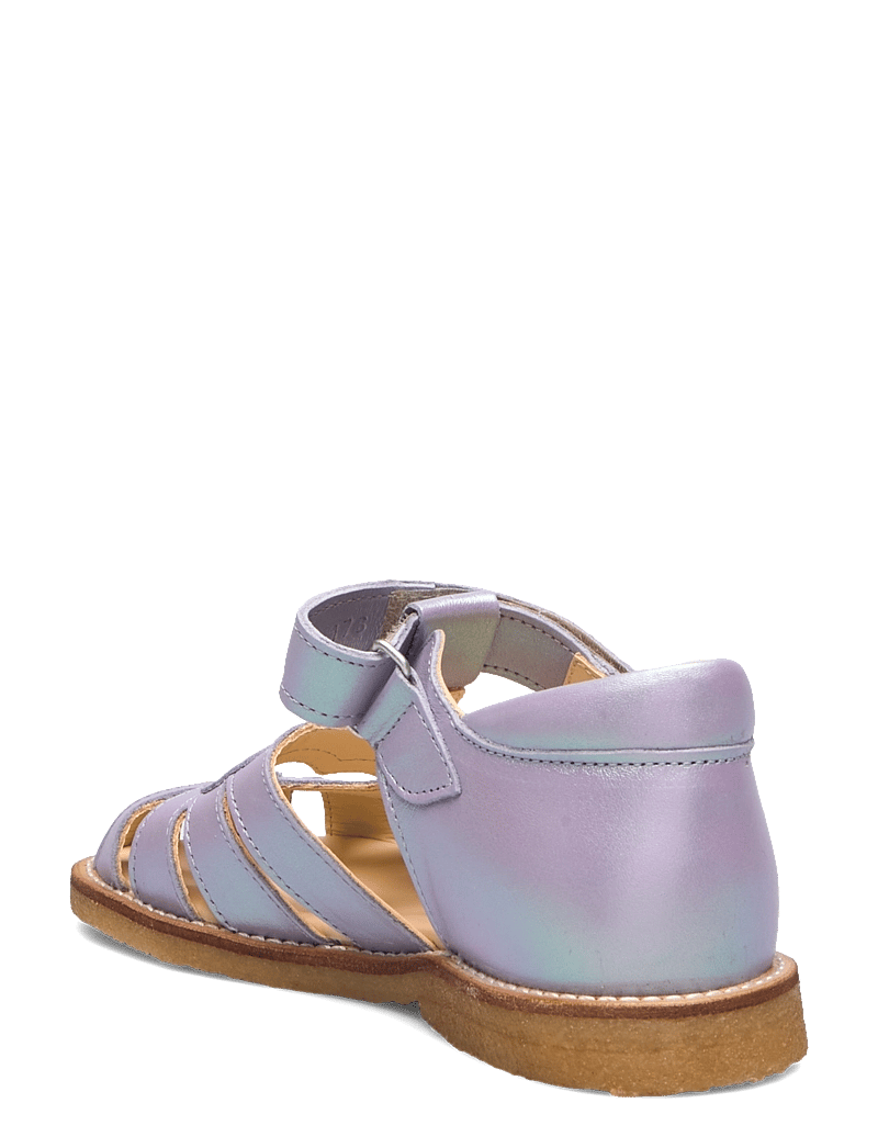 ANGULUS - Sandals - flat - closed toe - skor - 3595 iridescent lilac shine - 3